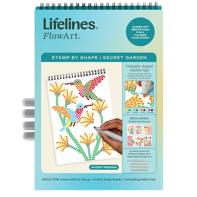 FlowArt Stamp by Shape | Secret Garden