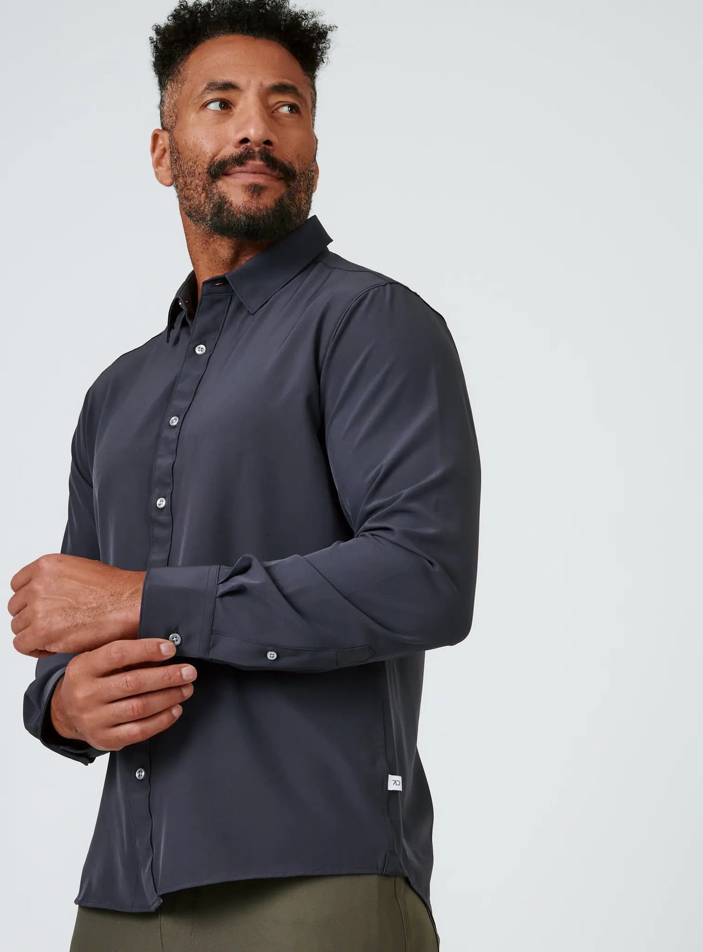 Liberty Long Sleeve Shirt | Charcoal