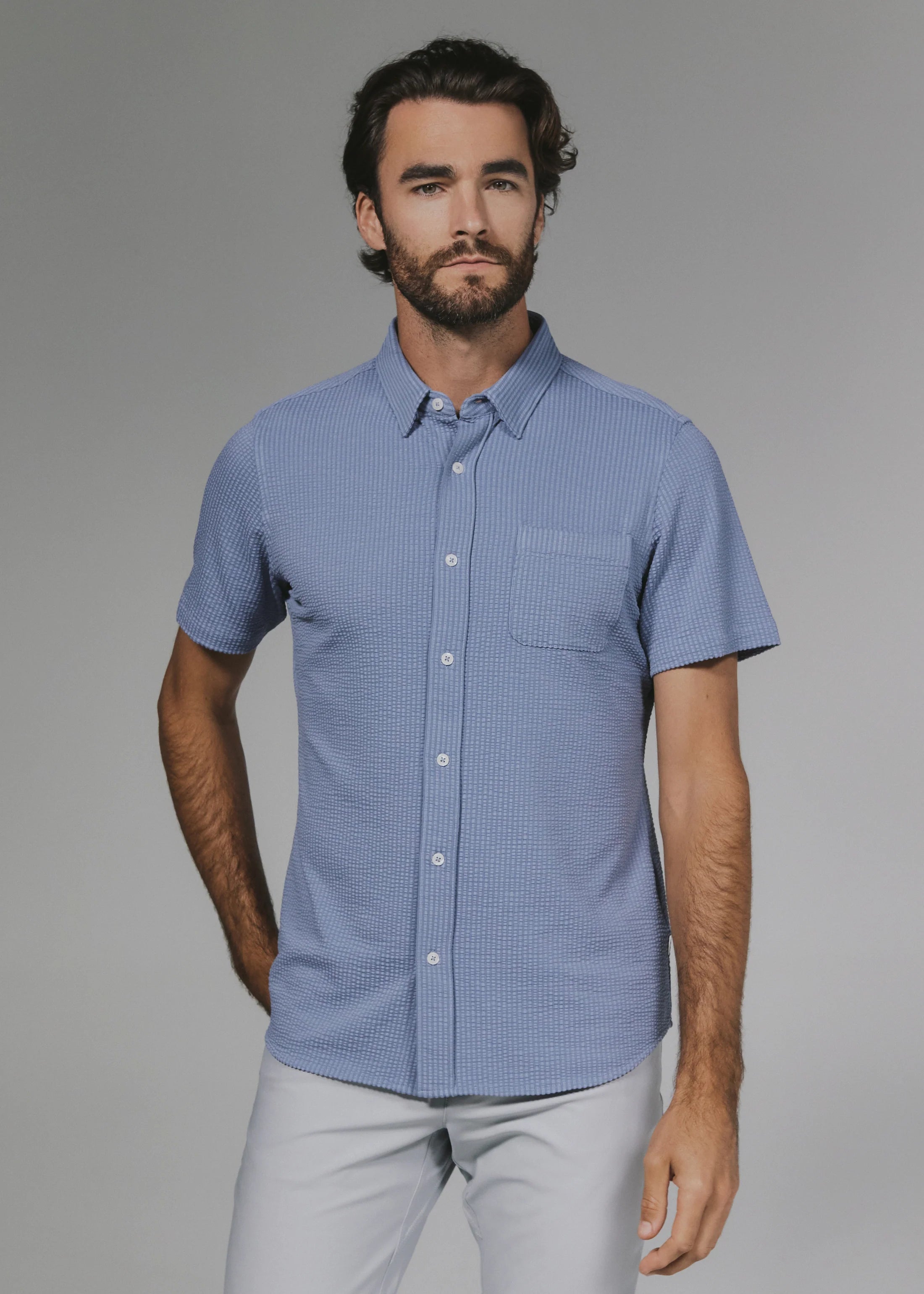 Bennet Short Sleeve Shirt | Thundercloud
