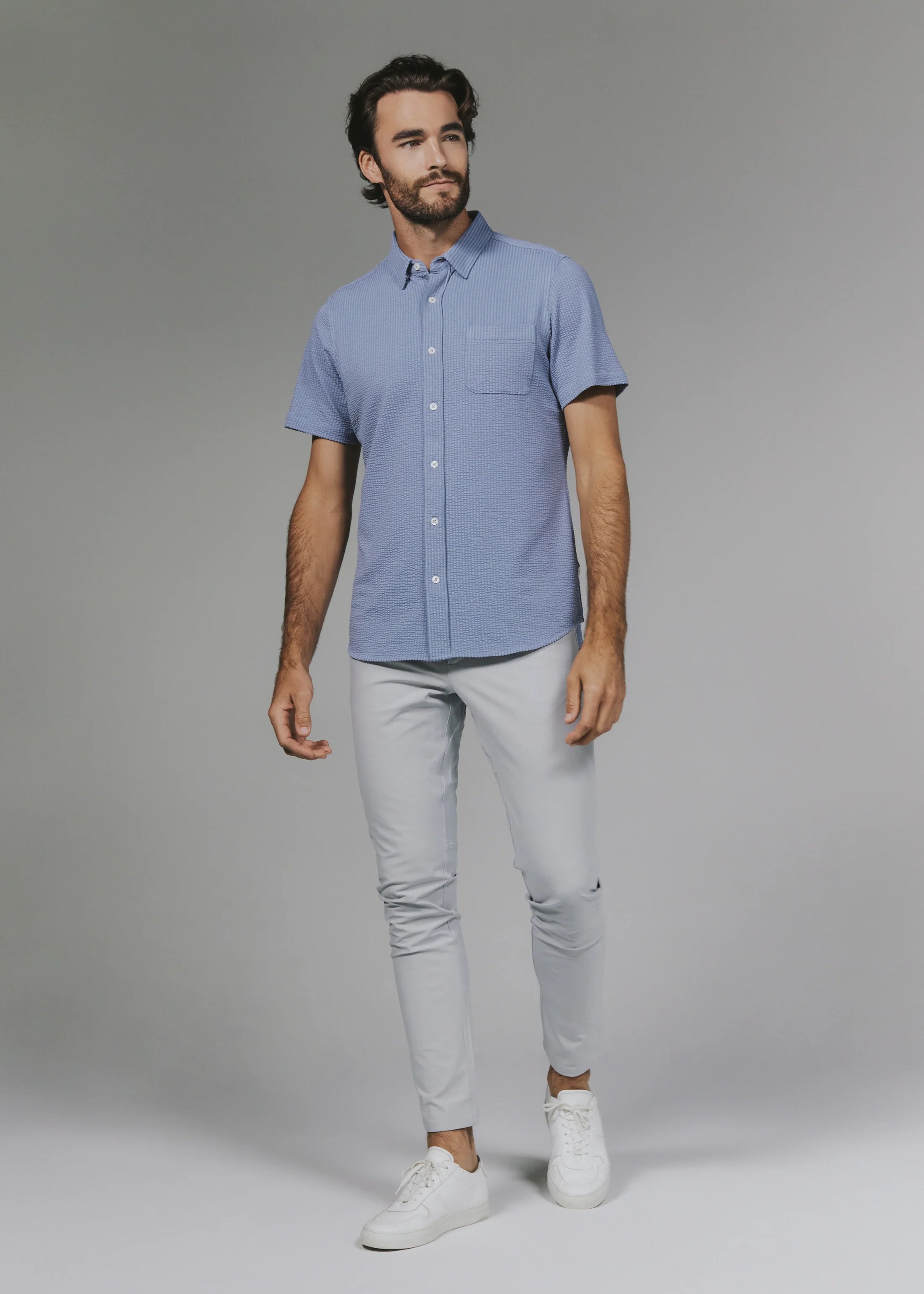 Bennet Short Sleeve Shirt | Thundercloud