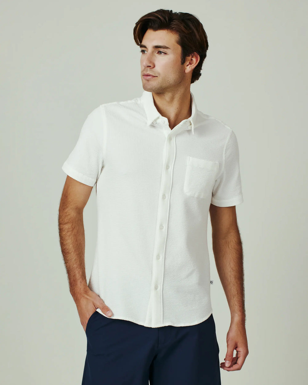 Bennet Short Sleeve Shirt | Ivory