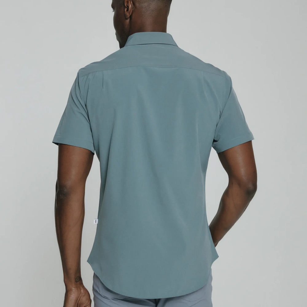 Siena Short Sleeve Shirt | Seafoam