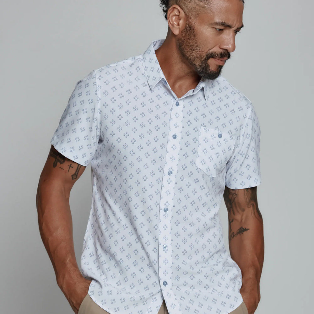 Bradford Short Sleeve Shirt | White