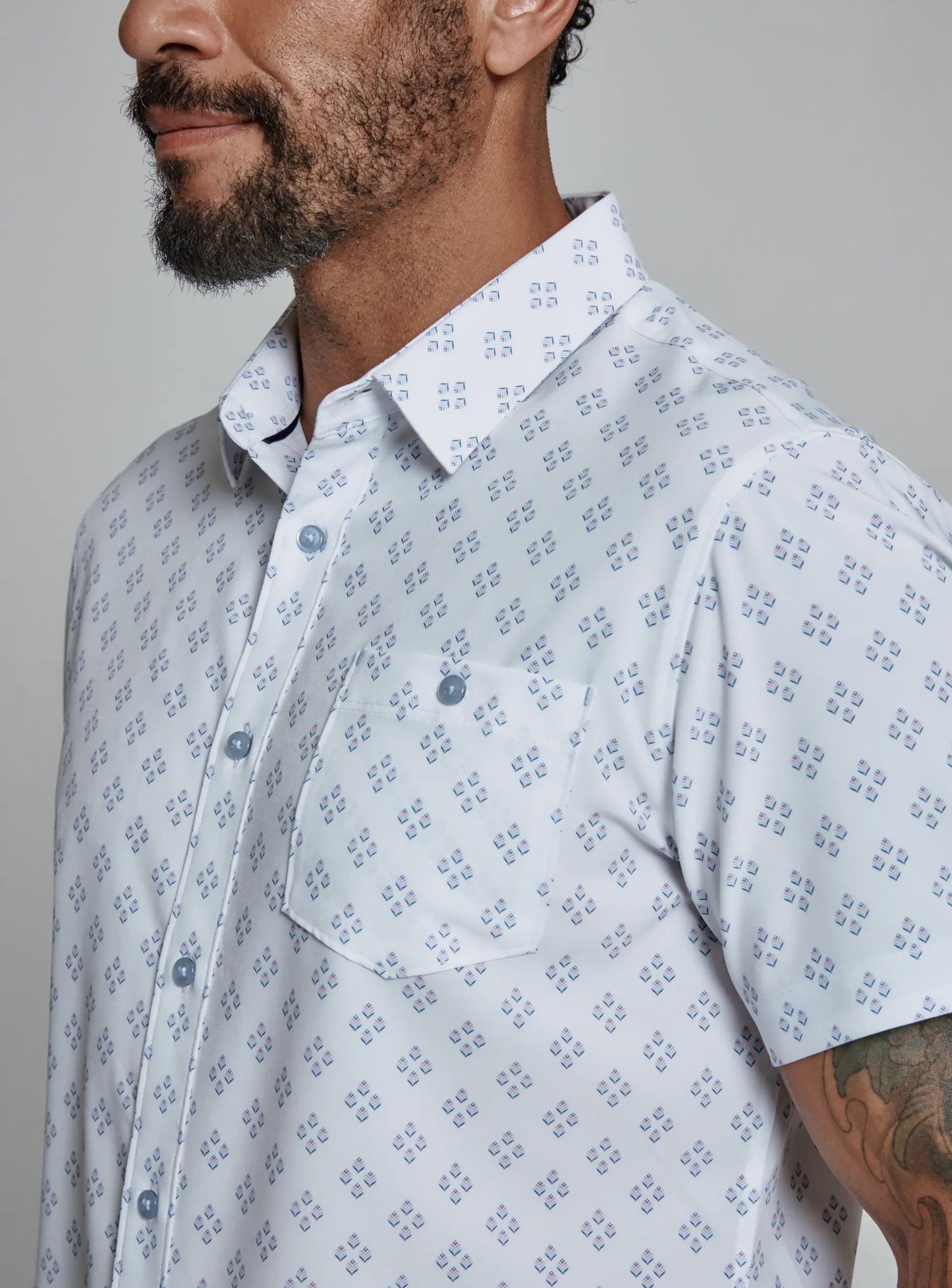 Bradford Short Sleeve Shirt | White