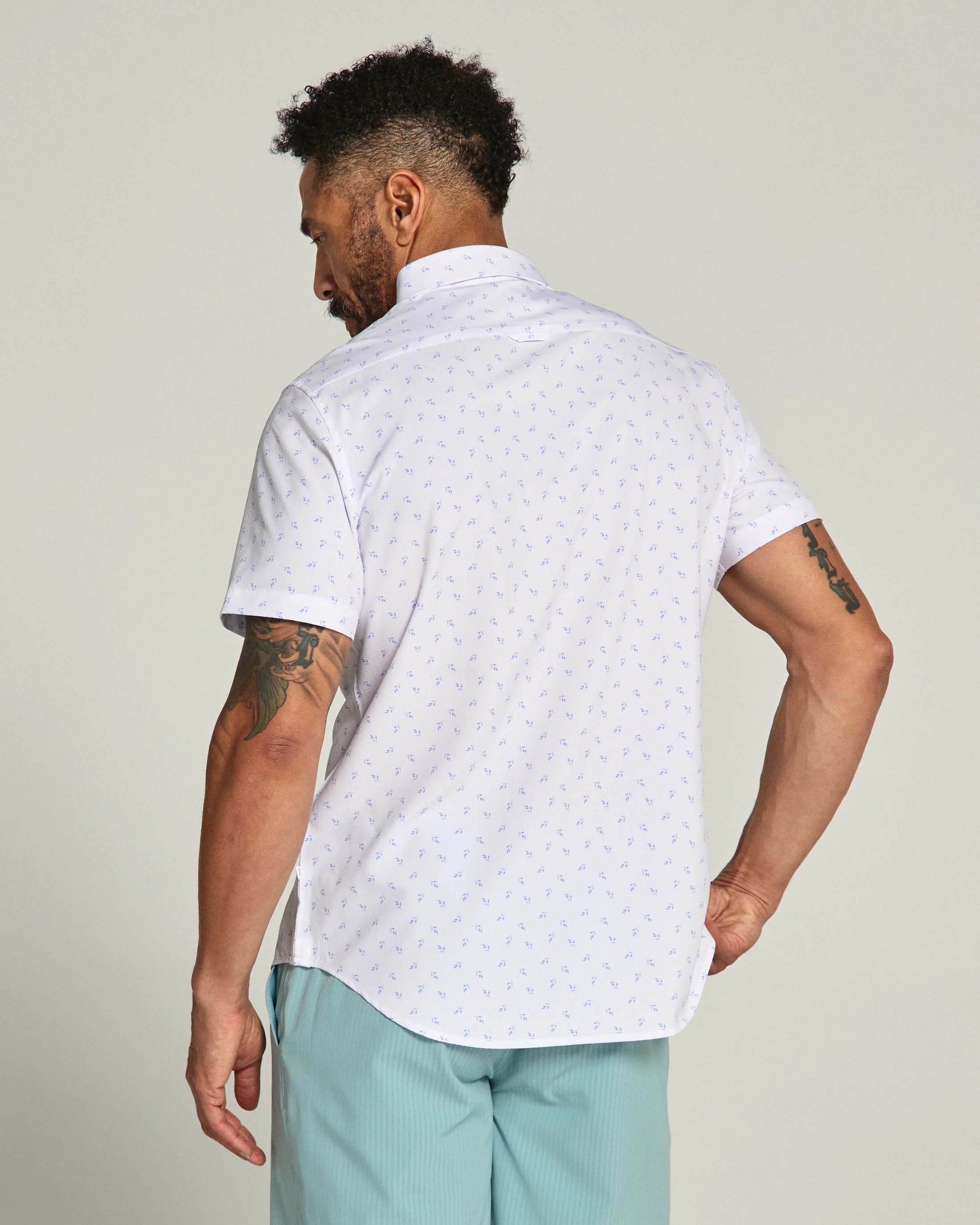 Kairi Short Sleeve Shirt | White
