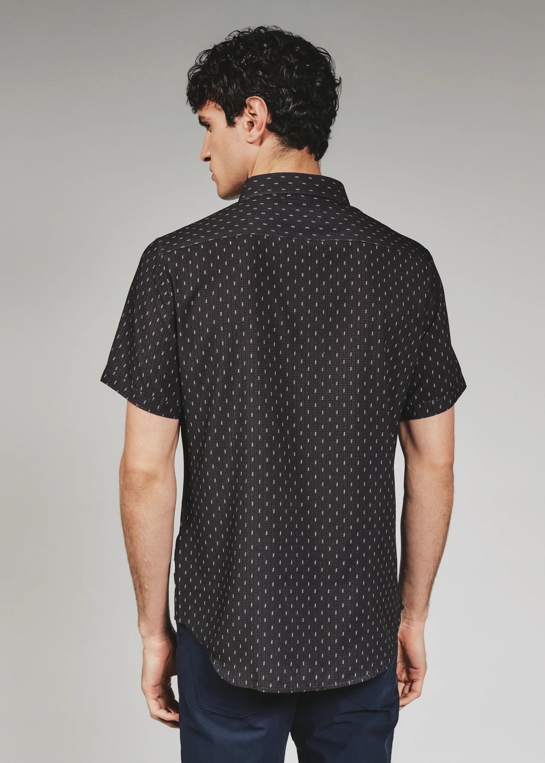 Renzo Short Sleeve Shirt | Black