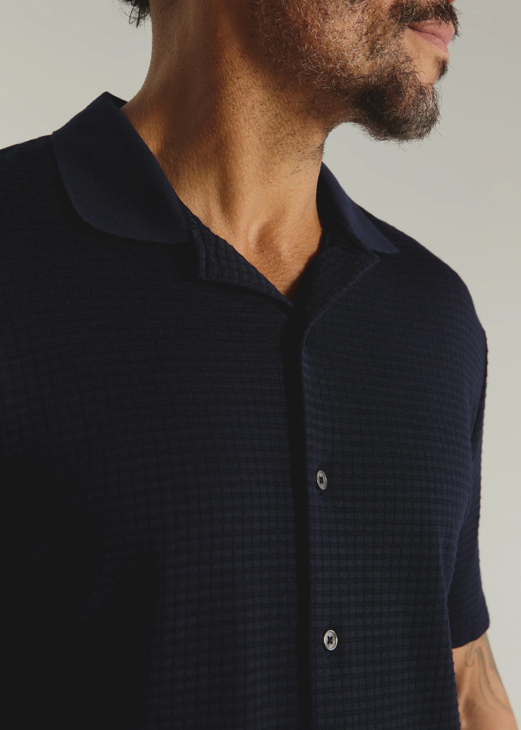 Landry Short Sleeve Shirt | Navy