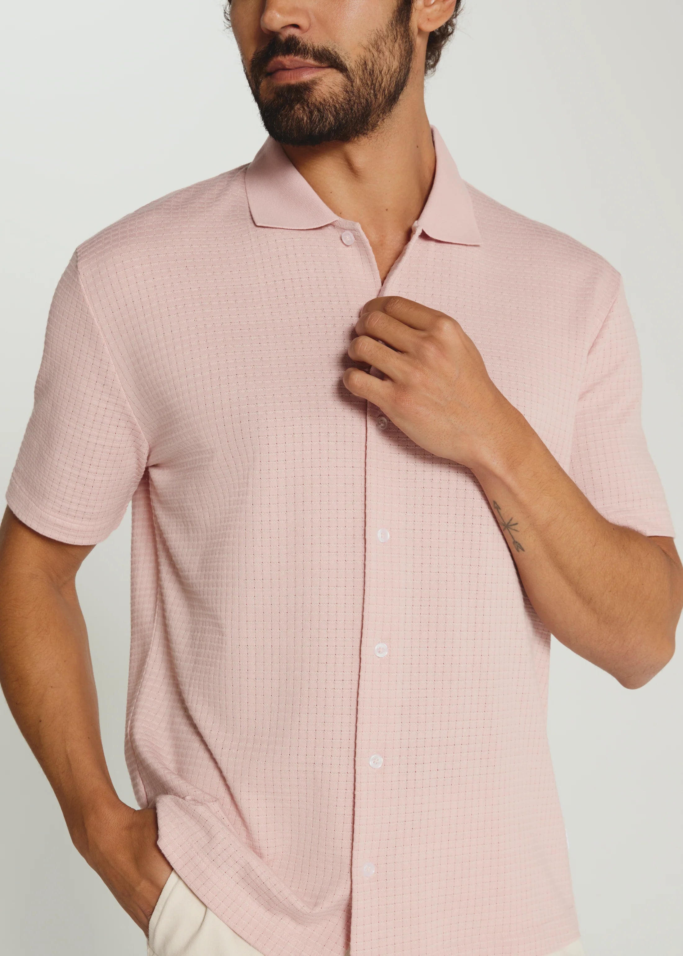 Landry Short Sleeve Shirt | Quartz