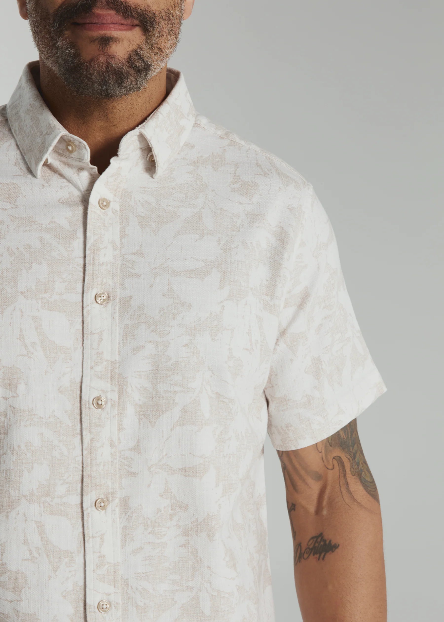 Silas Short Sleeve Shirt | Sand