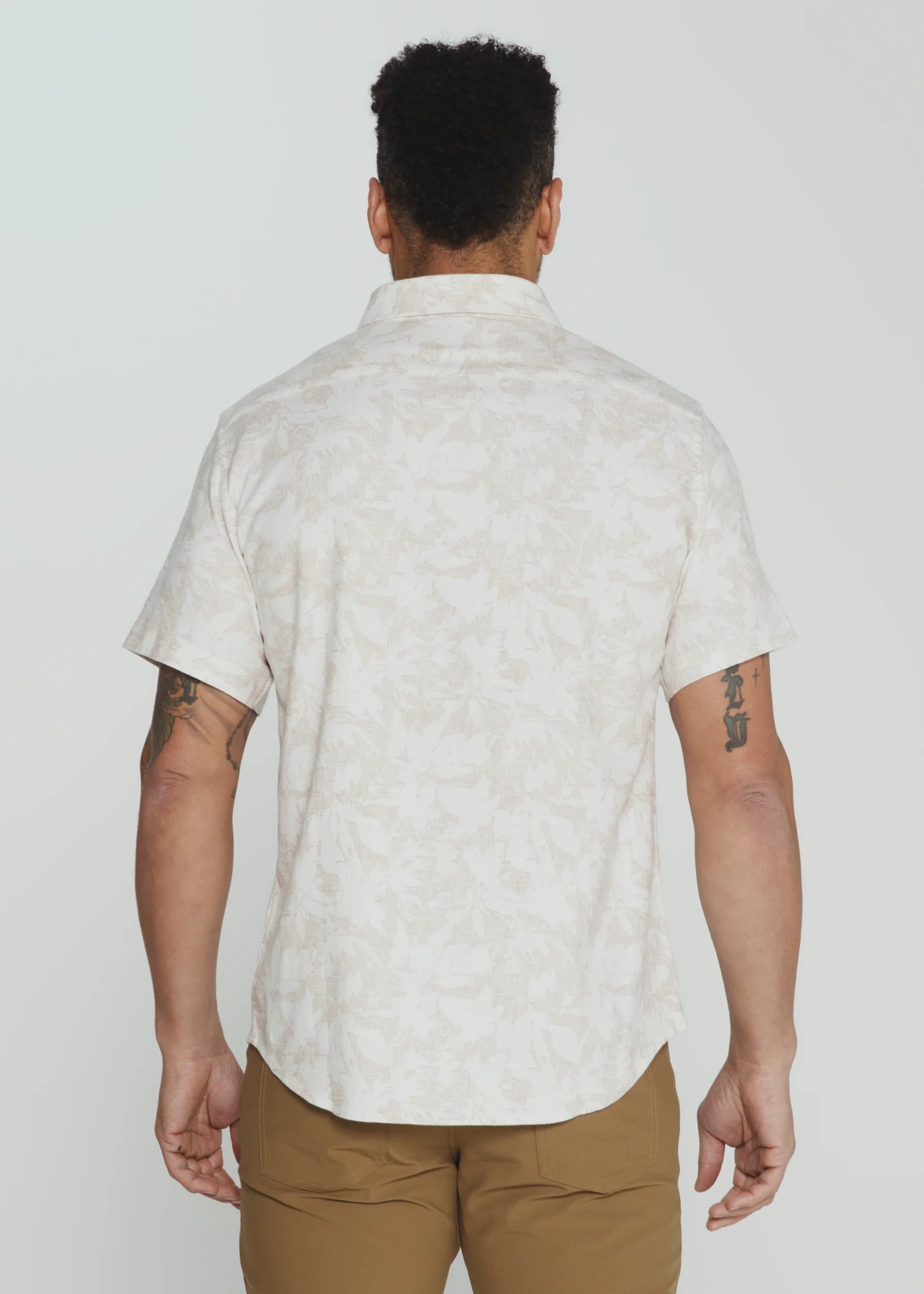 Silas Short Sleeve Shirt | Sand