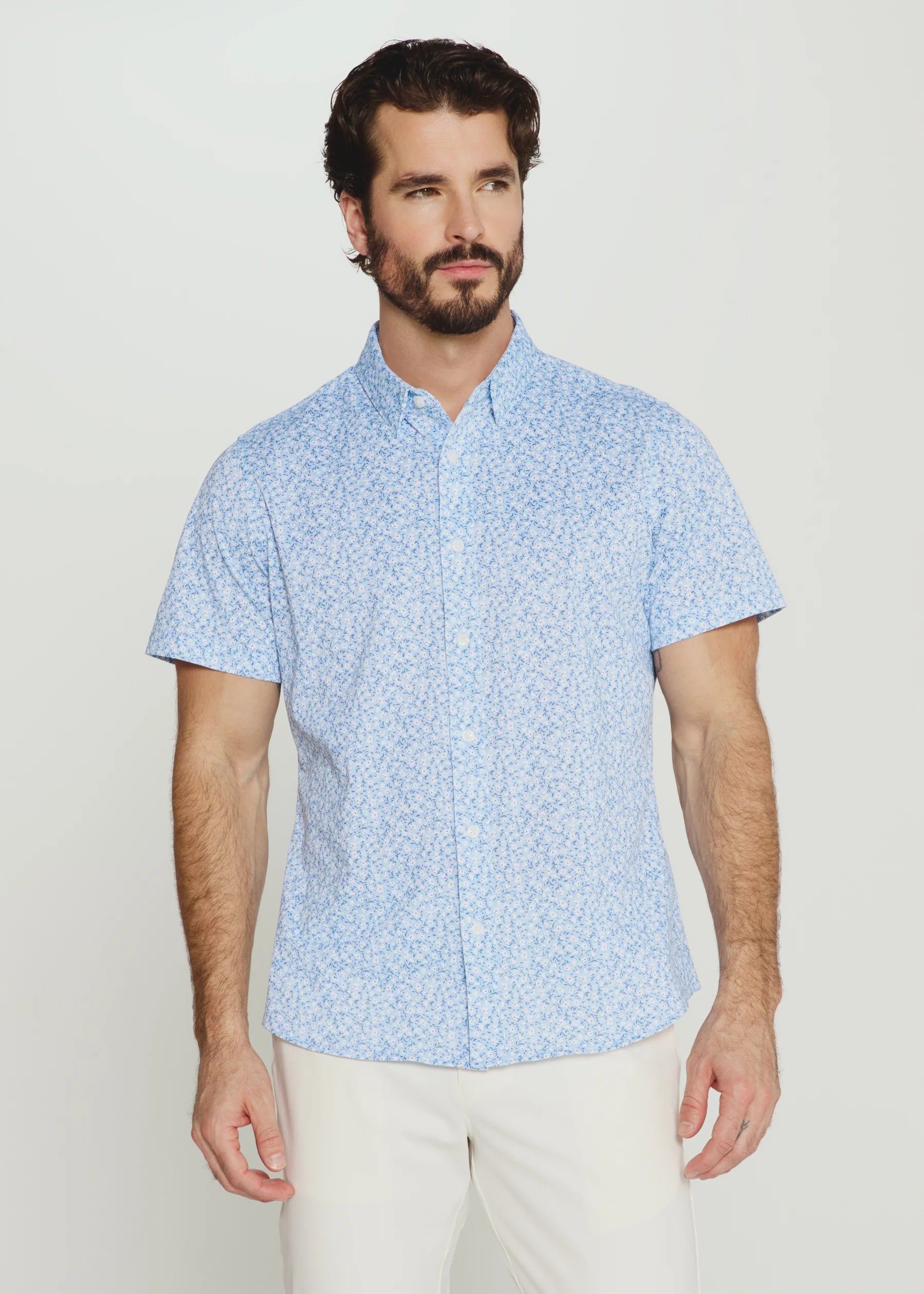 Costra Short Sleeve Shirt | Light Blue