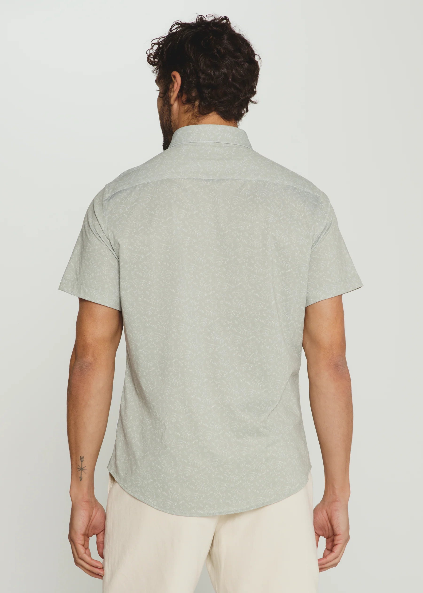 Eden Short Sleeve Shirt | Pastel Green