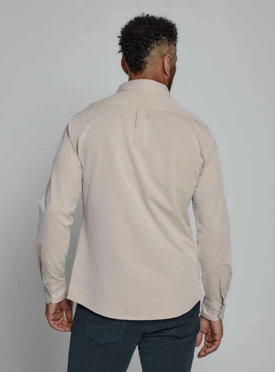 Oxford Long Sleeve Shirt | Tan