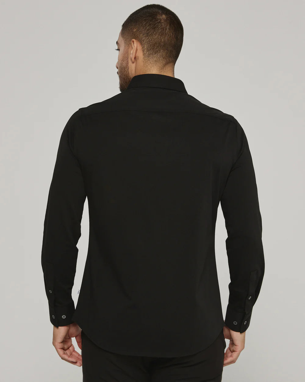 Girona Long Sleeve Shirt | Black