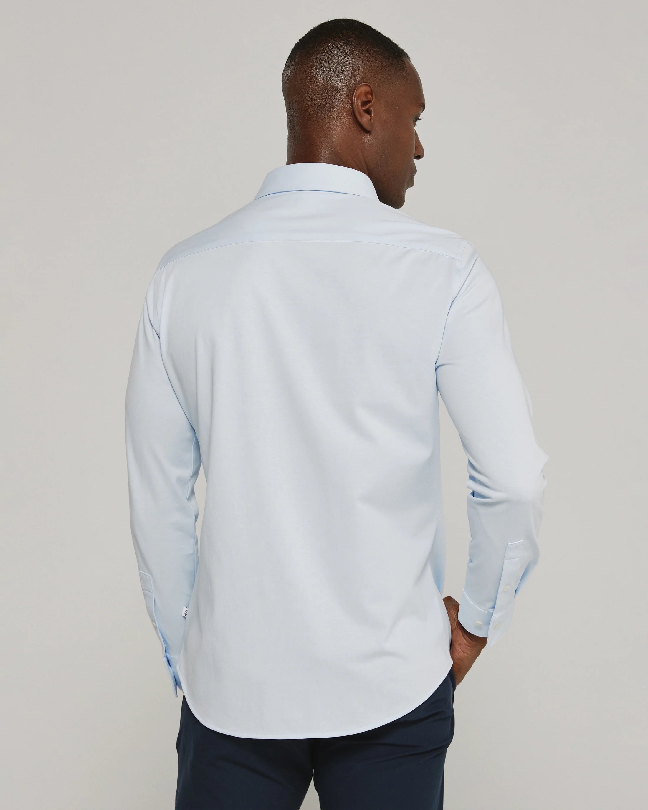 Girona Long Sleeve Shirt | Light Blue