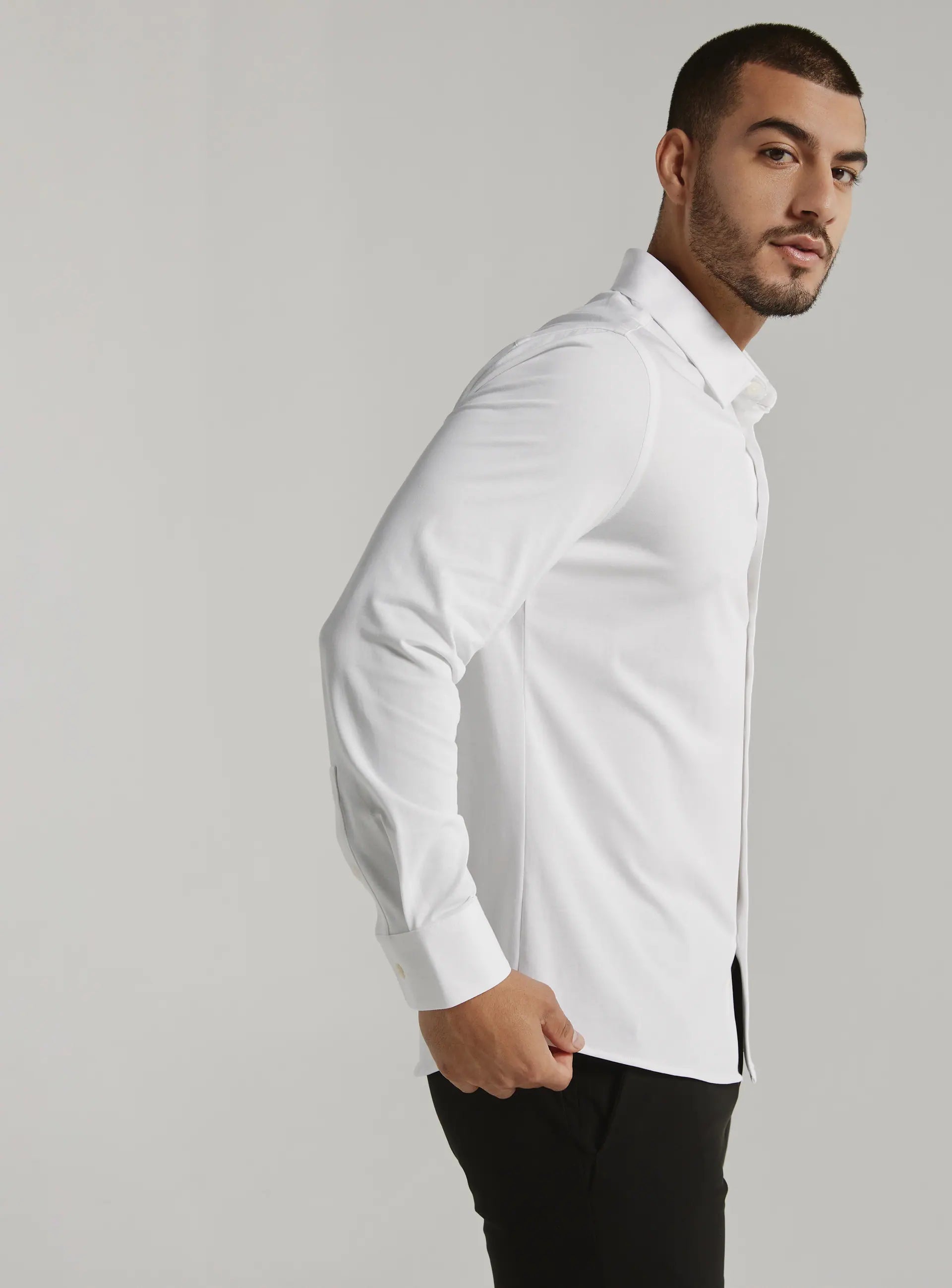 Girona Long Sleeve Shirt | White