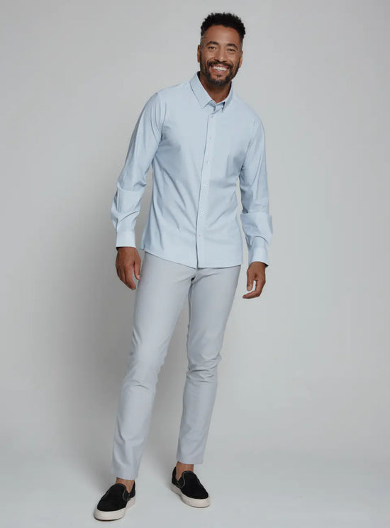 Adler Long Sleeve Shirt | Light Grey