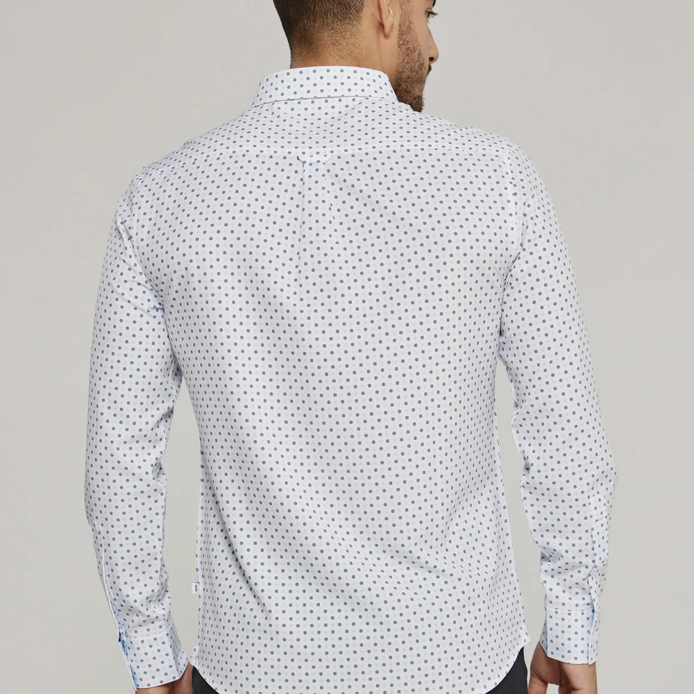 
                      
                        Amis Long Sleeve Shirt | White
                      
                    