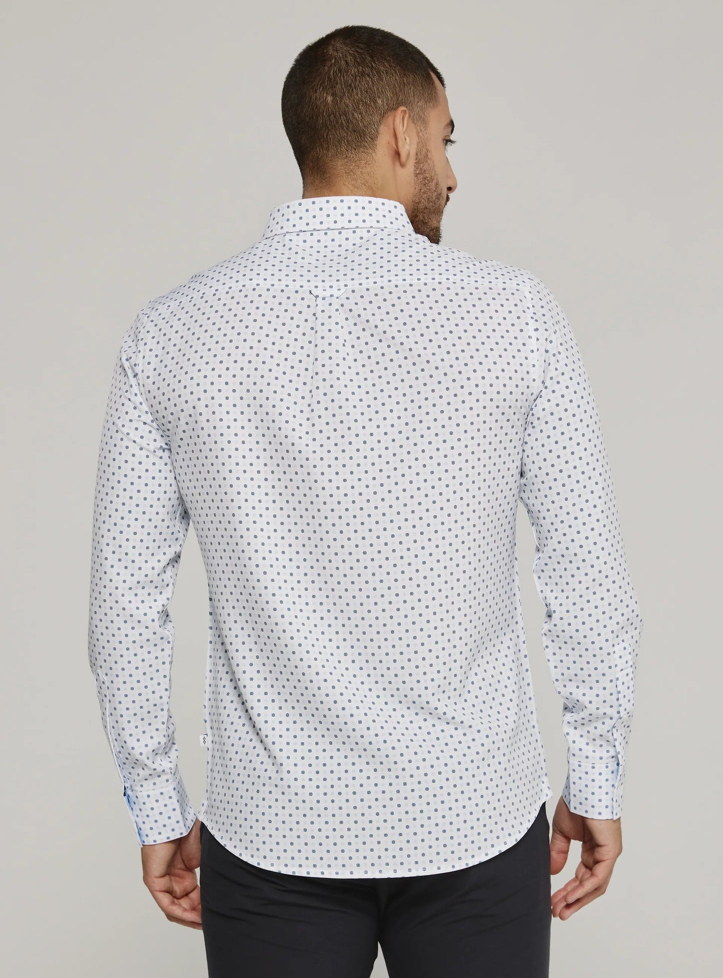 Amis Long Sleeve Shirt | White