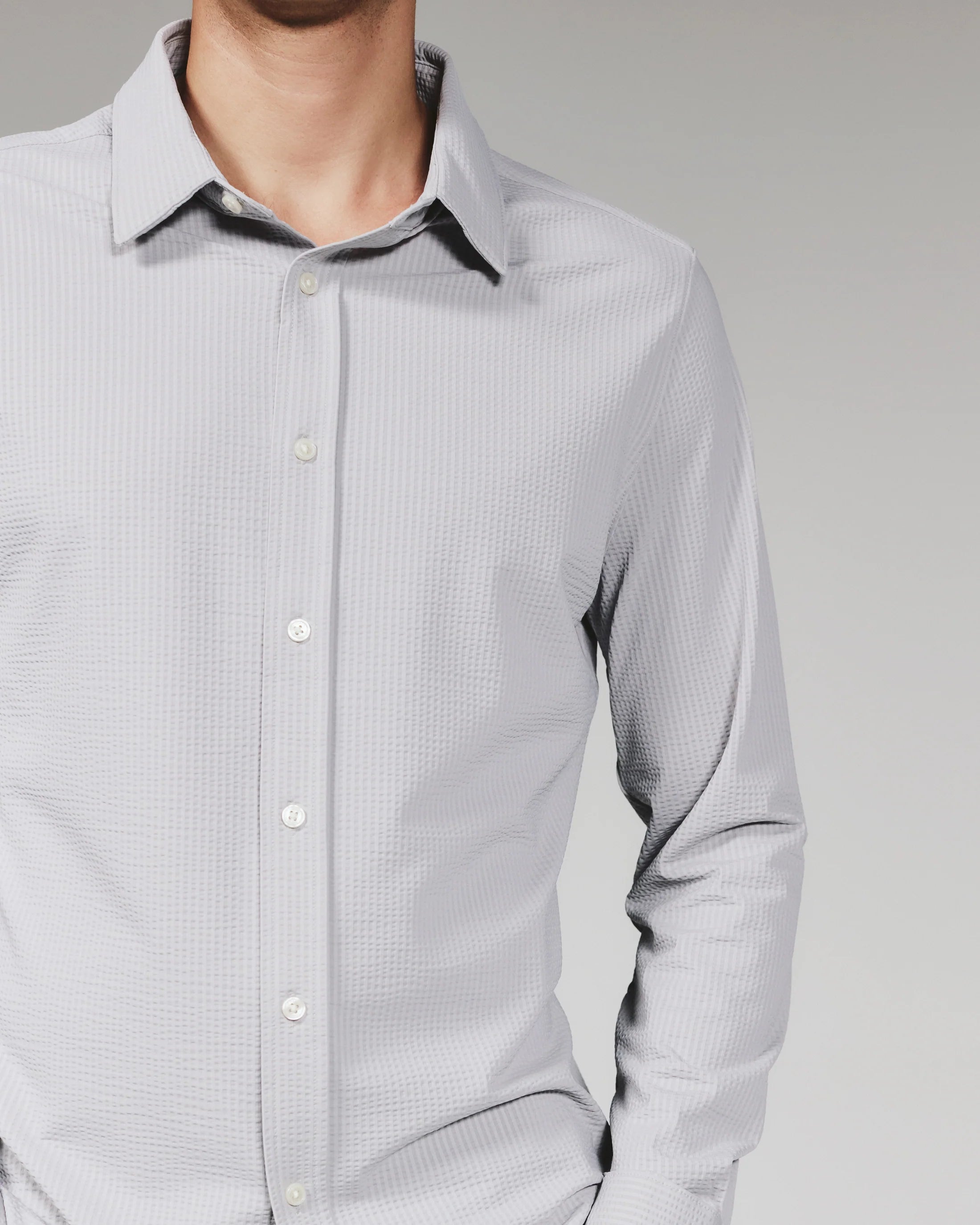 Ferris Long Sleeve Shirt | Platinum
