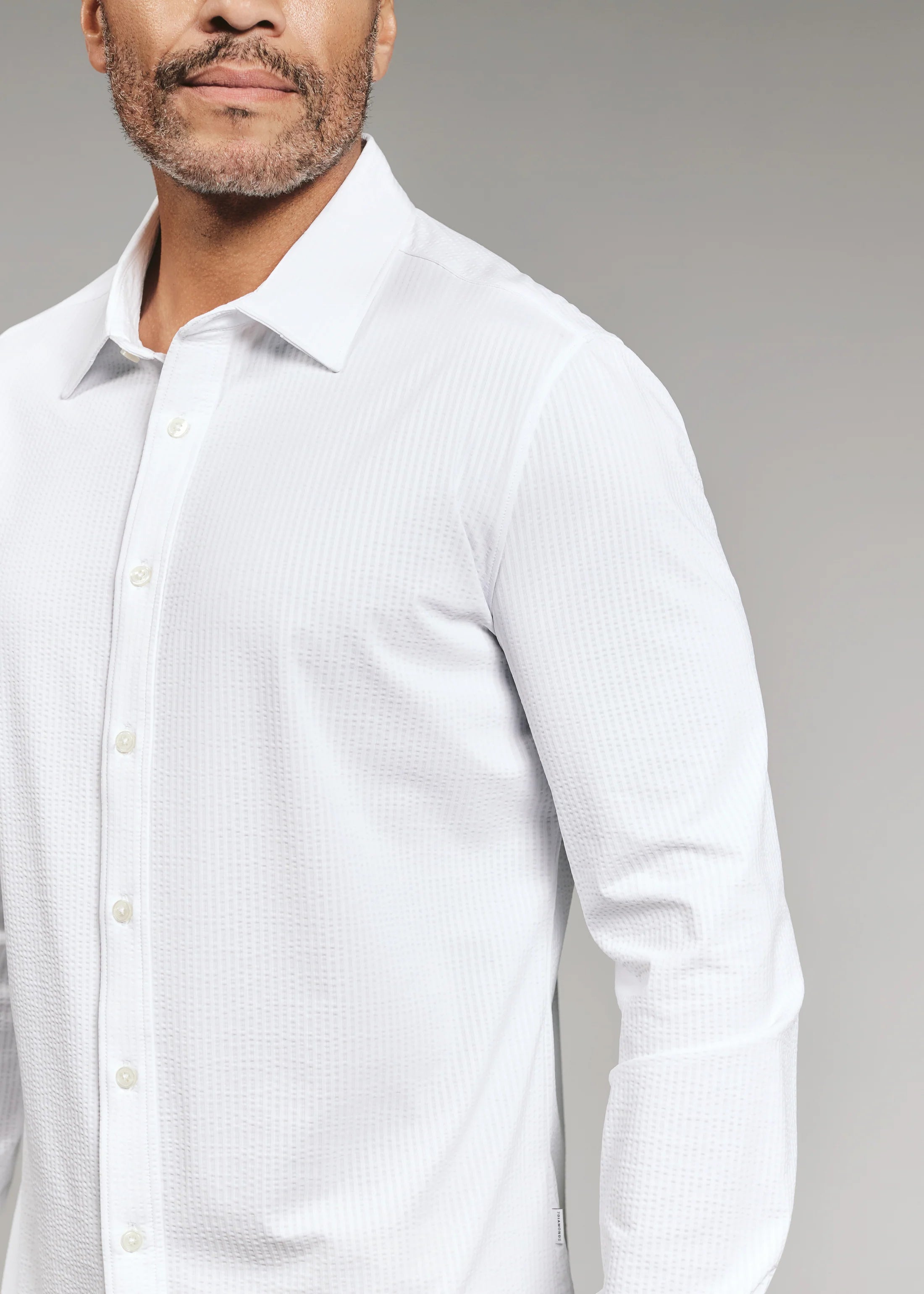 Ferris Long Sleeve Shirt | White