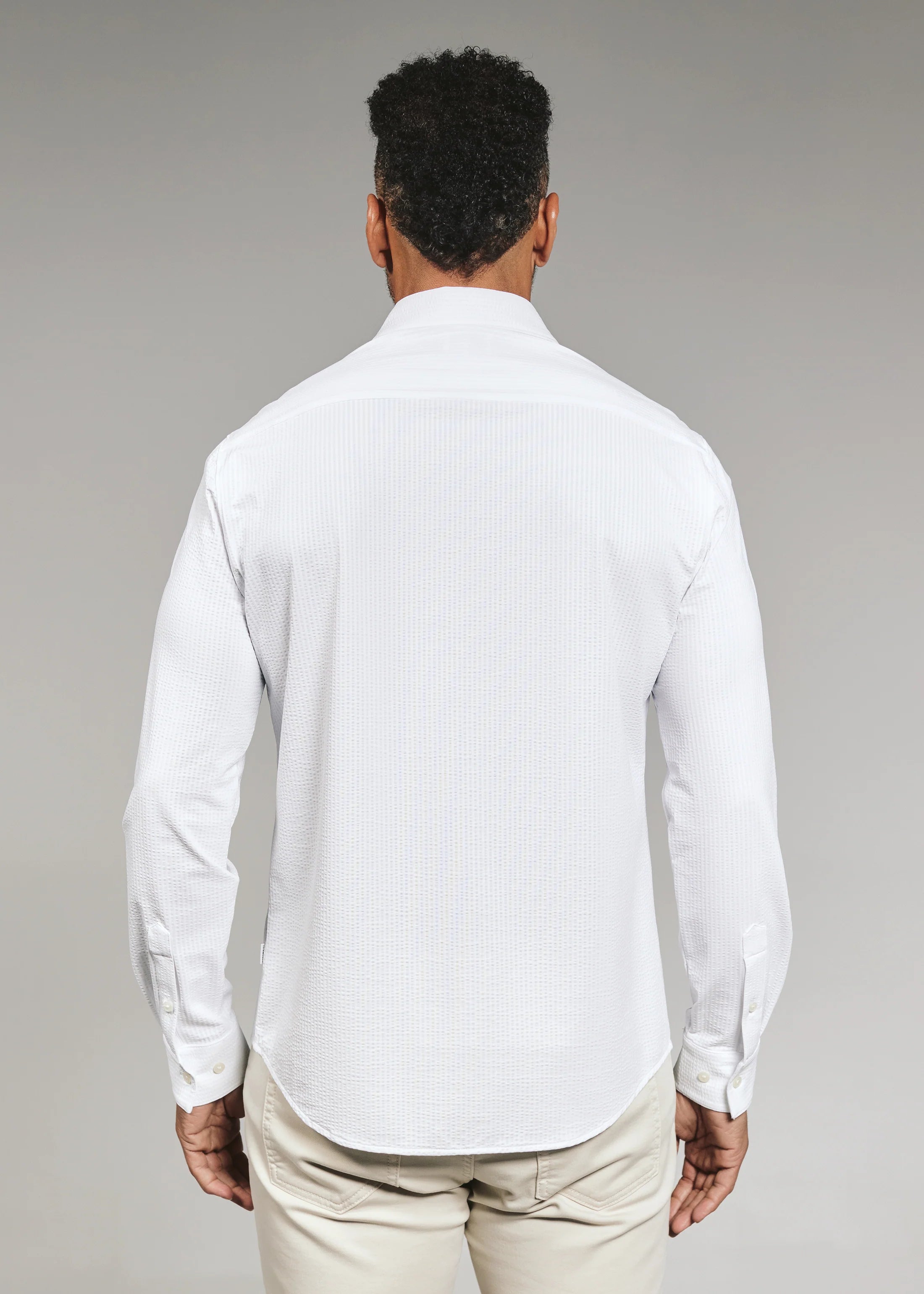 Ferris Long Sleeve Shirt | White