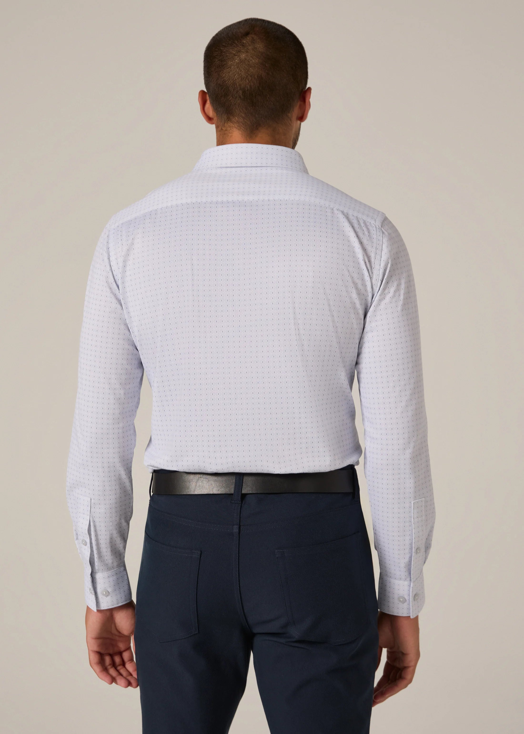 Upton Long Sleeve Shirt | Light Grey