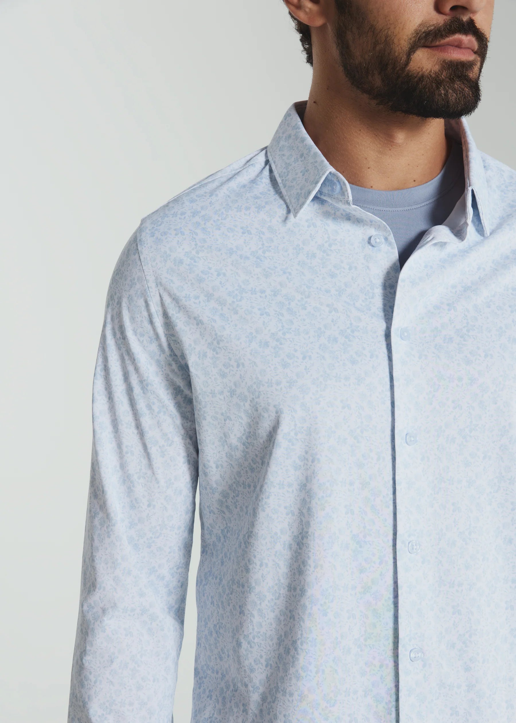Soren Long Sleeve Shirt | Light Blue
