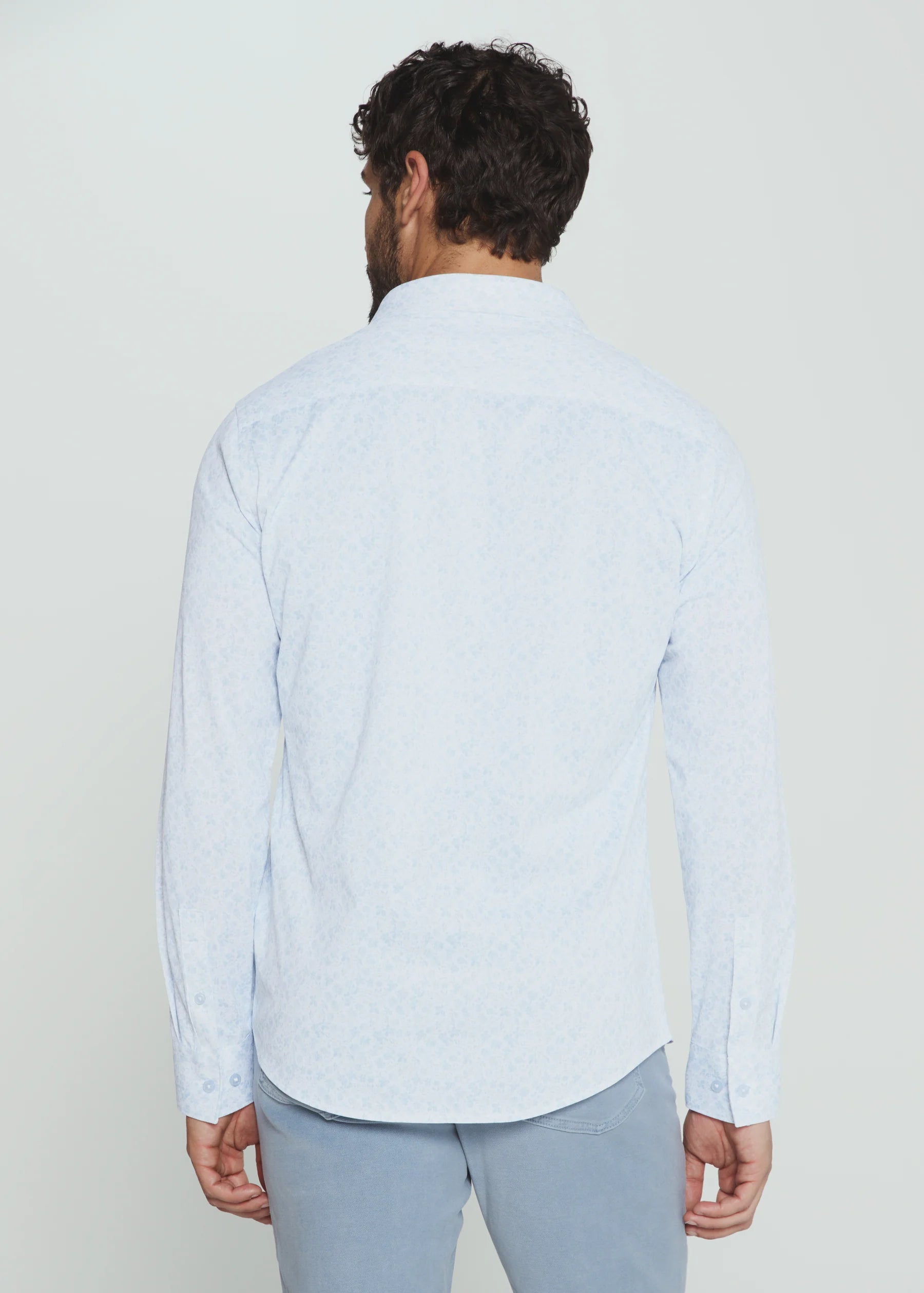 Soren Long Sleeve Shirt | Light Blue