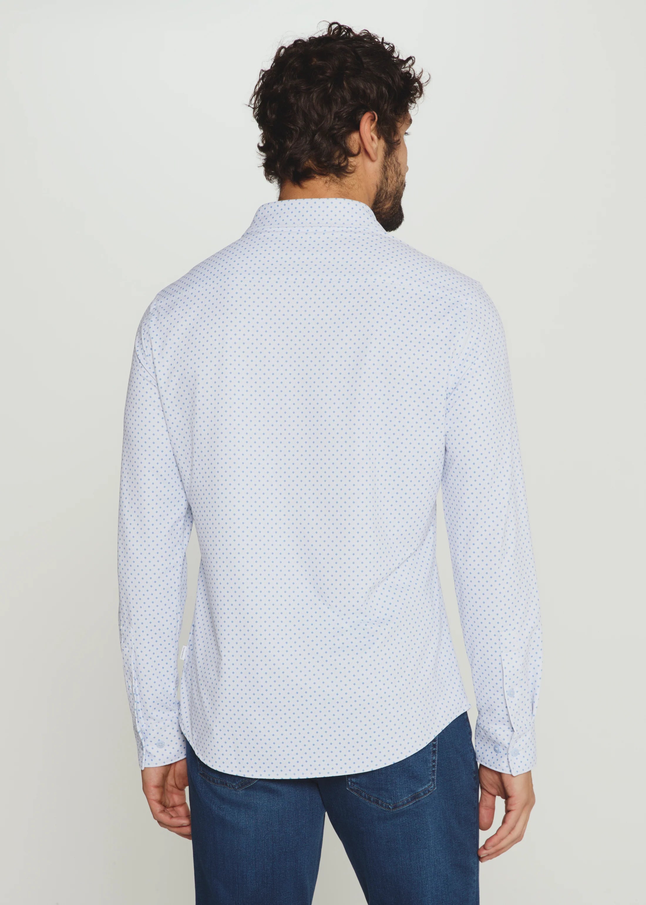 Roux Long Sleeve Shirt | Light Blue