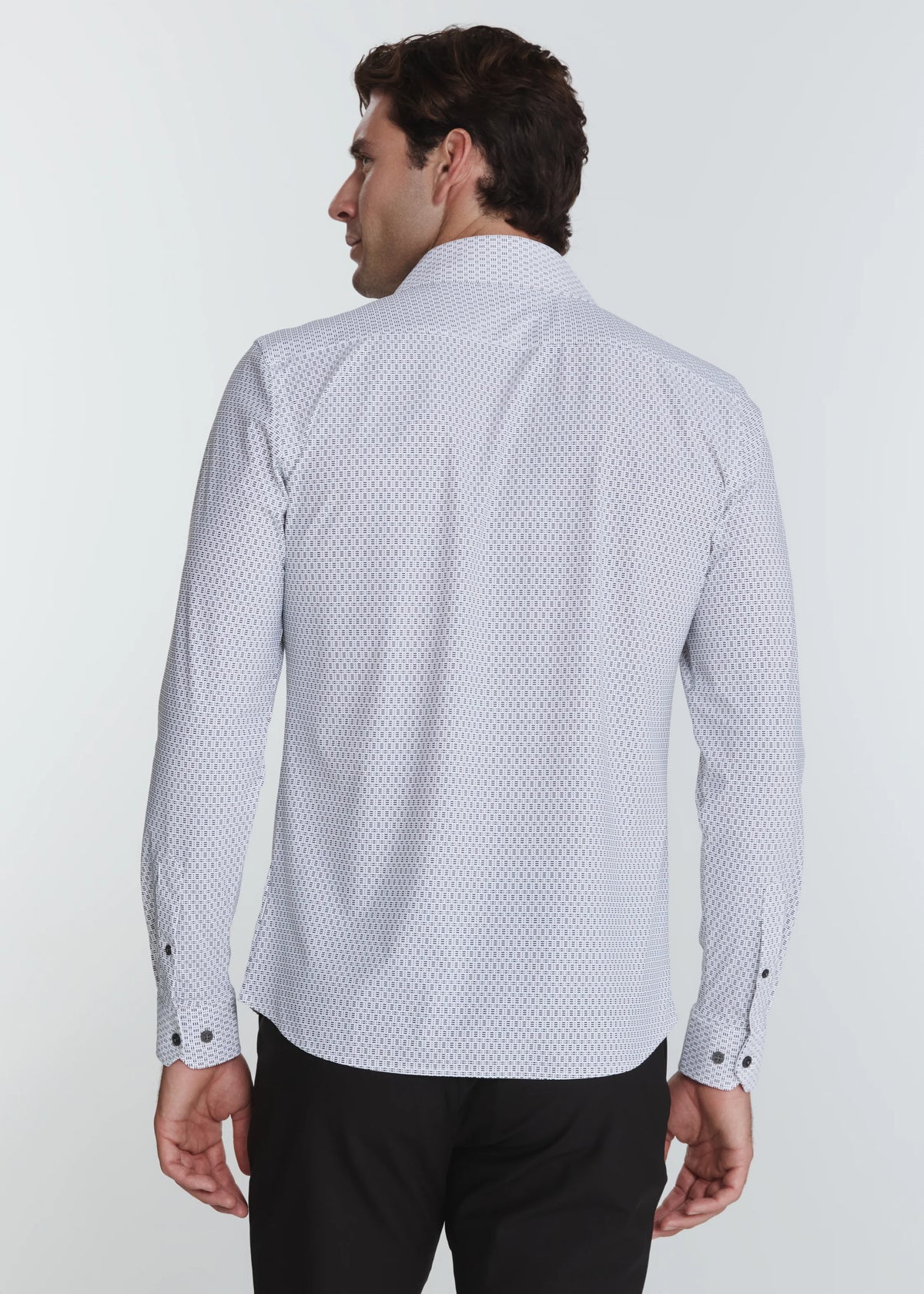 Interlock Long Sleeve Shirt | Black