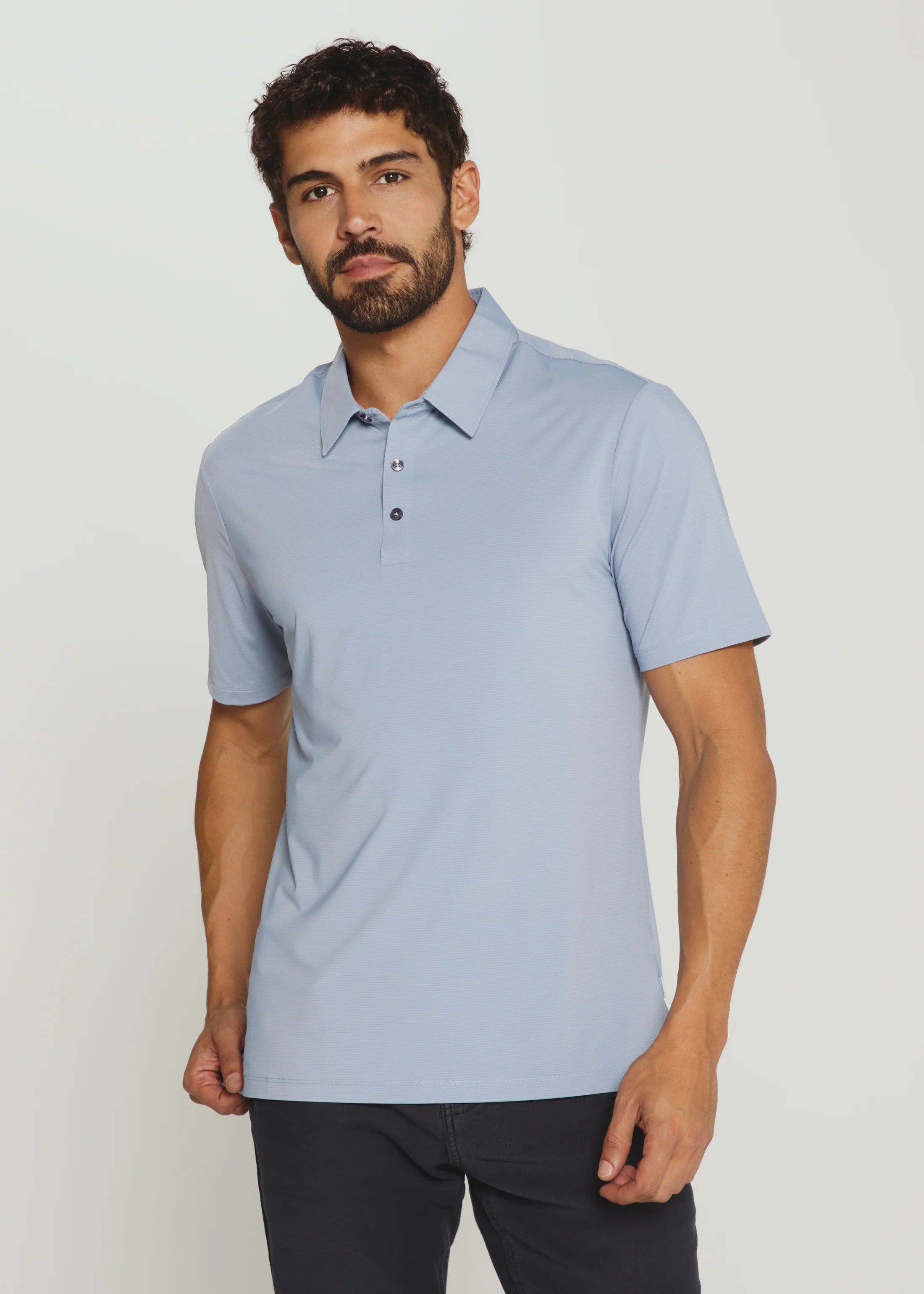 Dawn Patrol Polo | Dusty Blue