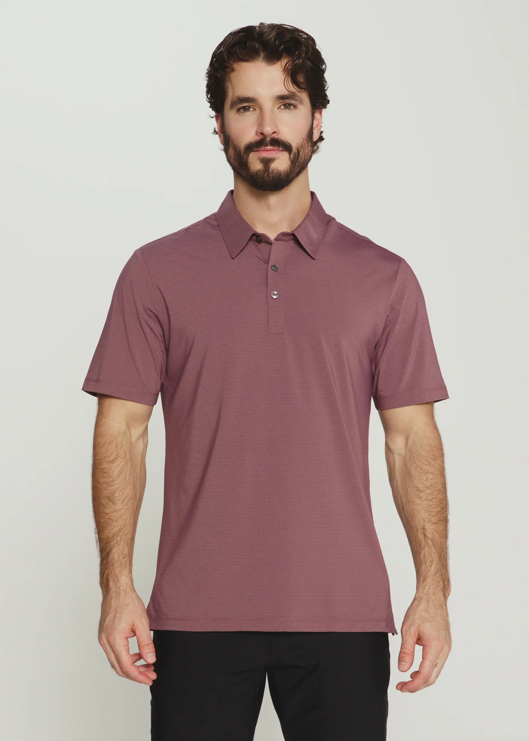 Dawn Patrol Polo | Stone Rose