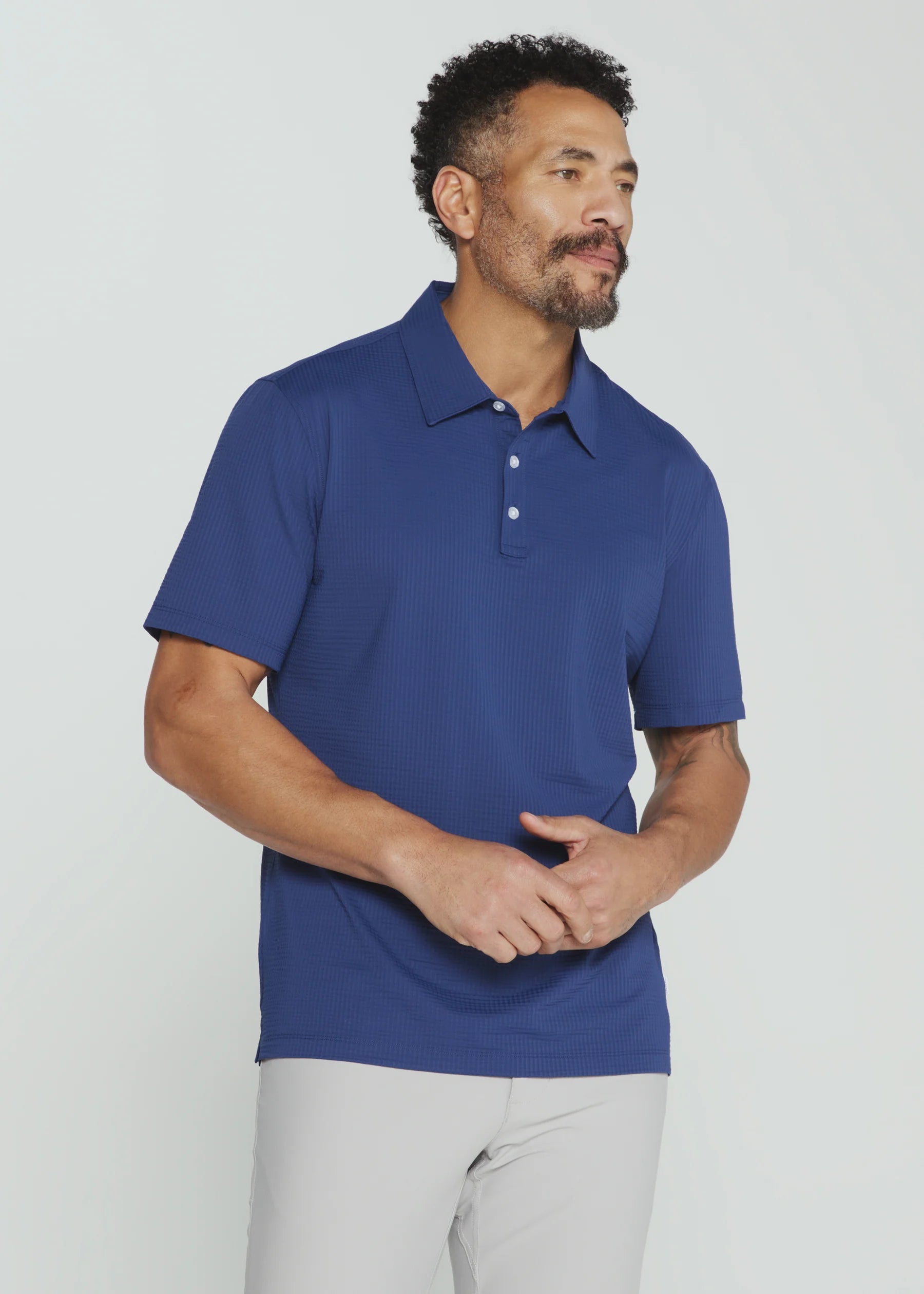 Sutherland Polo | Island Blue