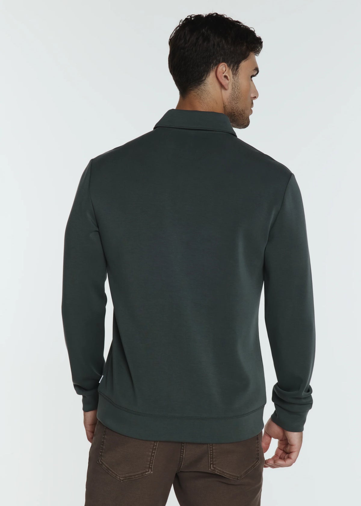 Rev Long Sleeve Polo | Basil