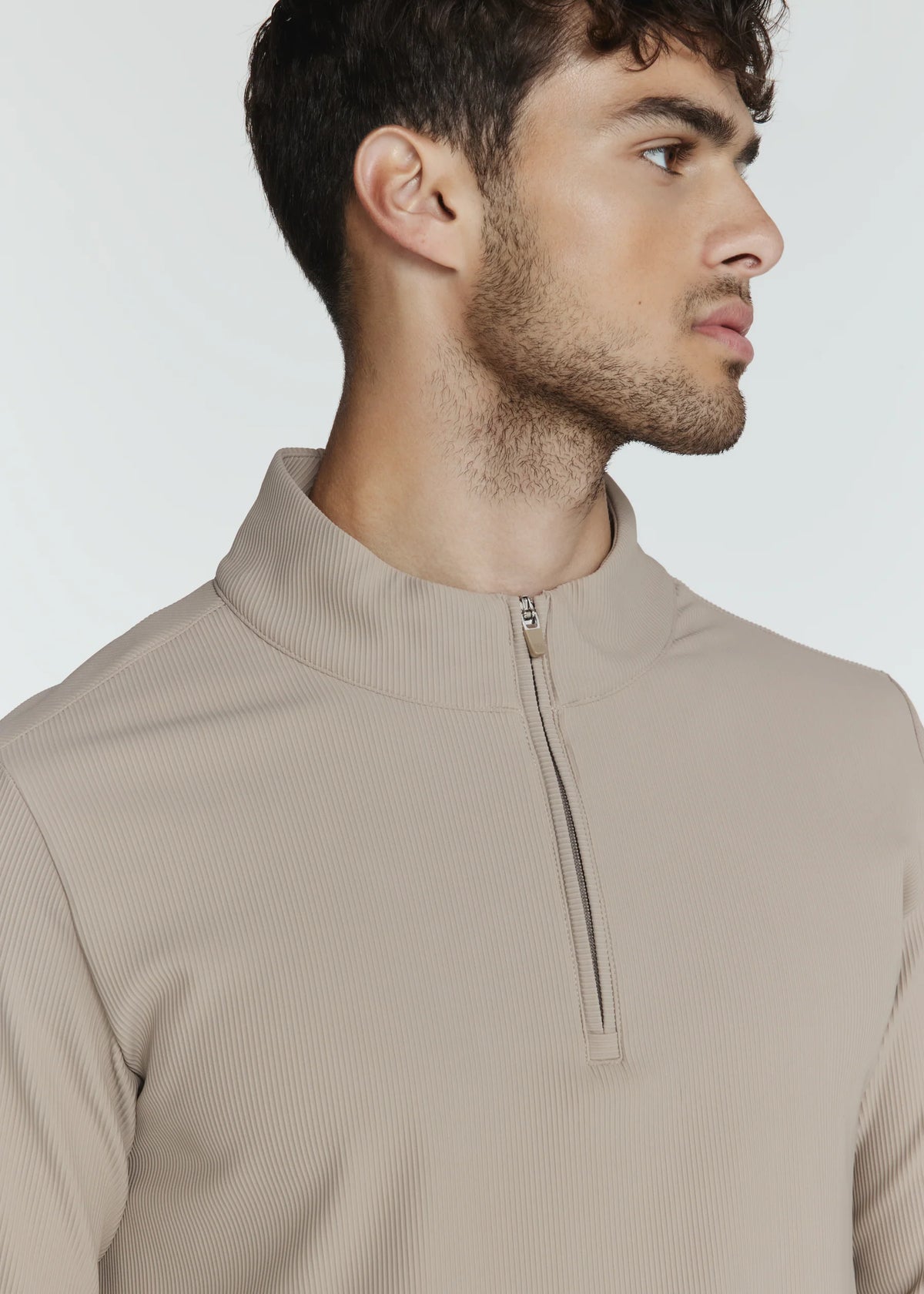 Drift Quarter Zip Pullover | Taupe