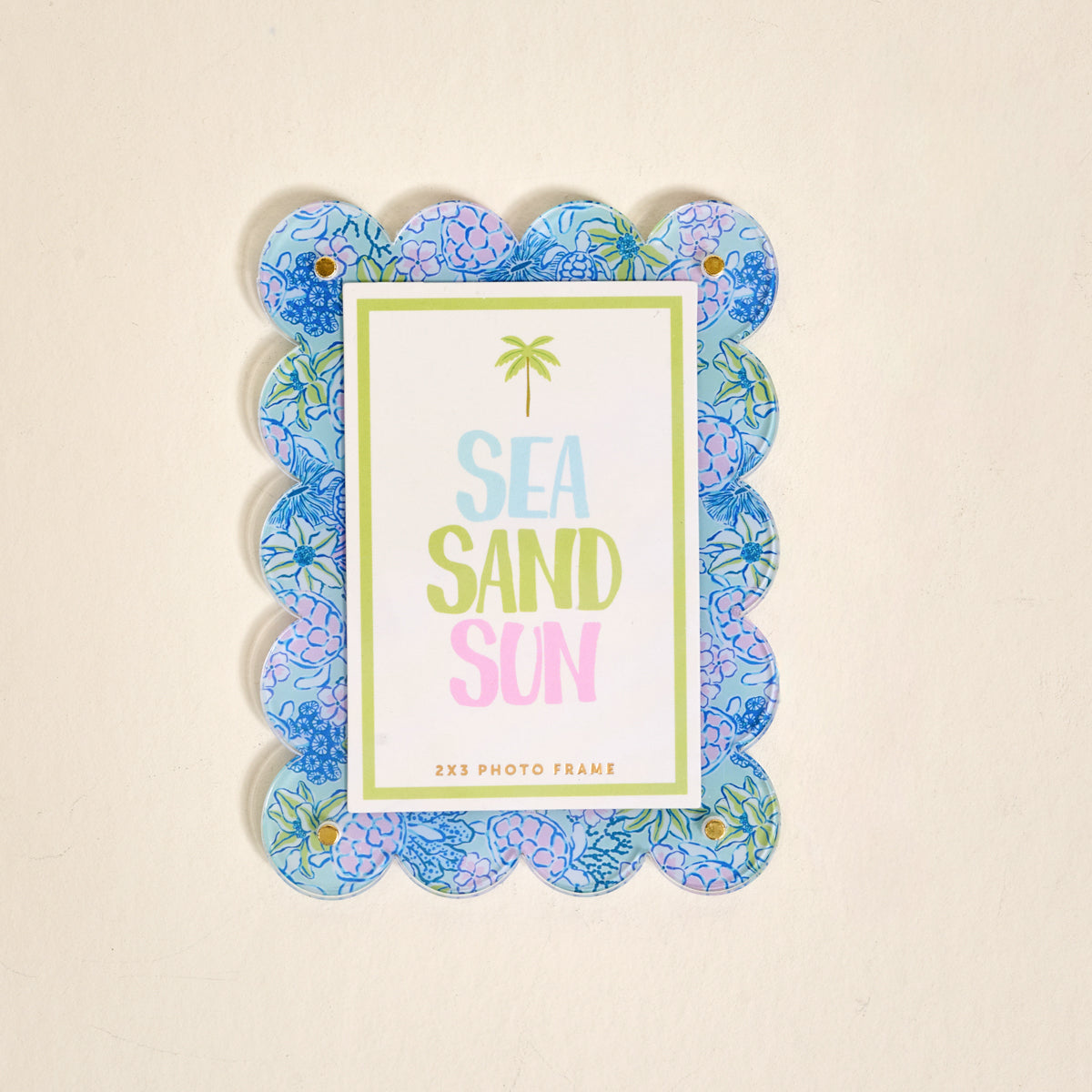 Mini Acrylic Picture Frame Magnet | Coastal Cove