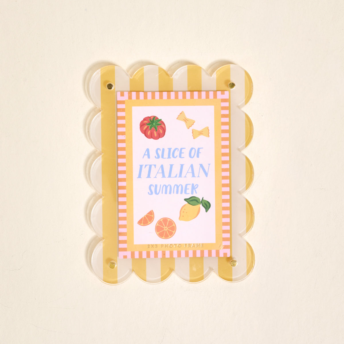 Mini Acrylic Picture Frame Magnet | Limoncello