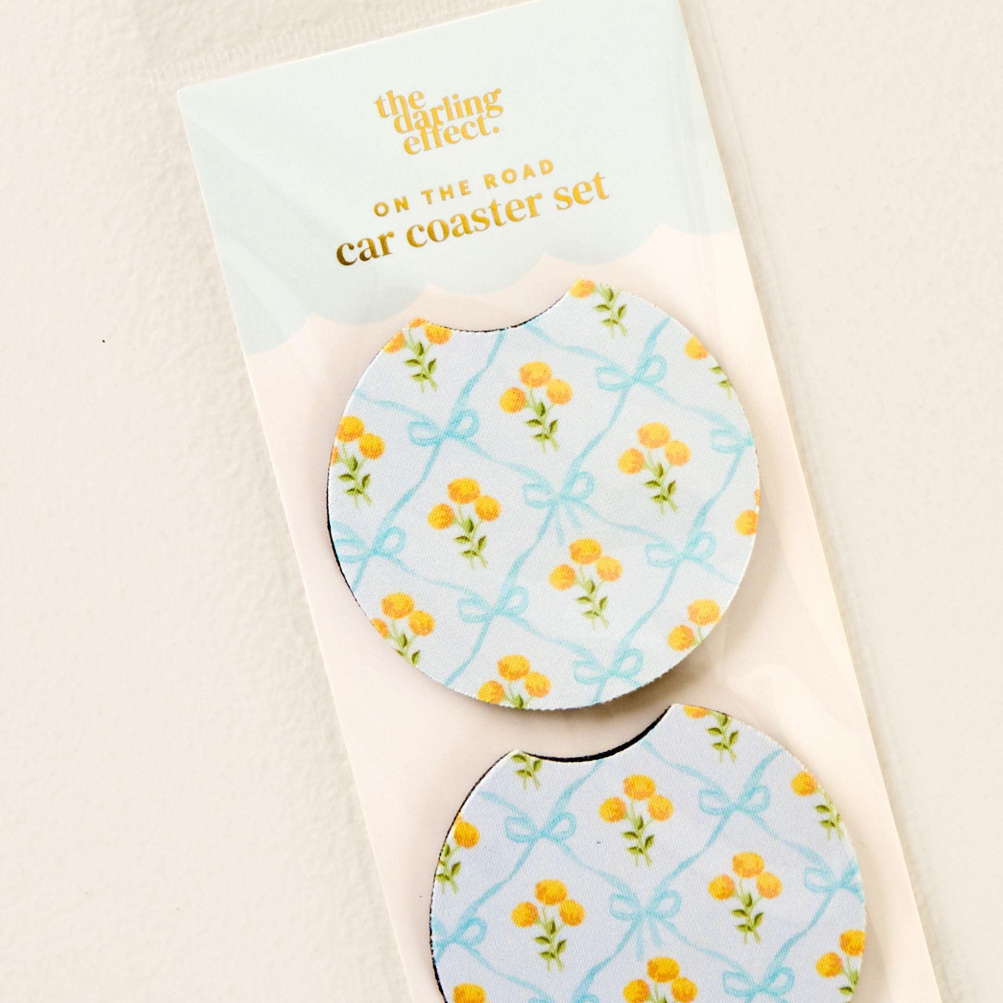 Car Coasters | Marigold Lane Blue