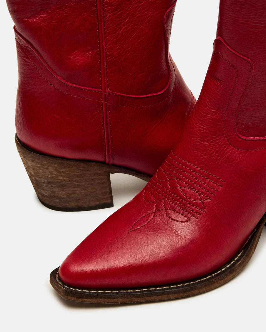 Steve Madden Albany Boot | Red