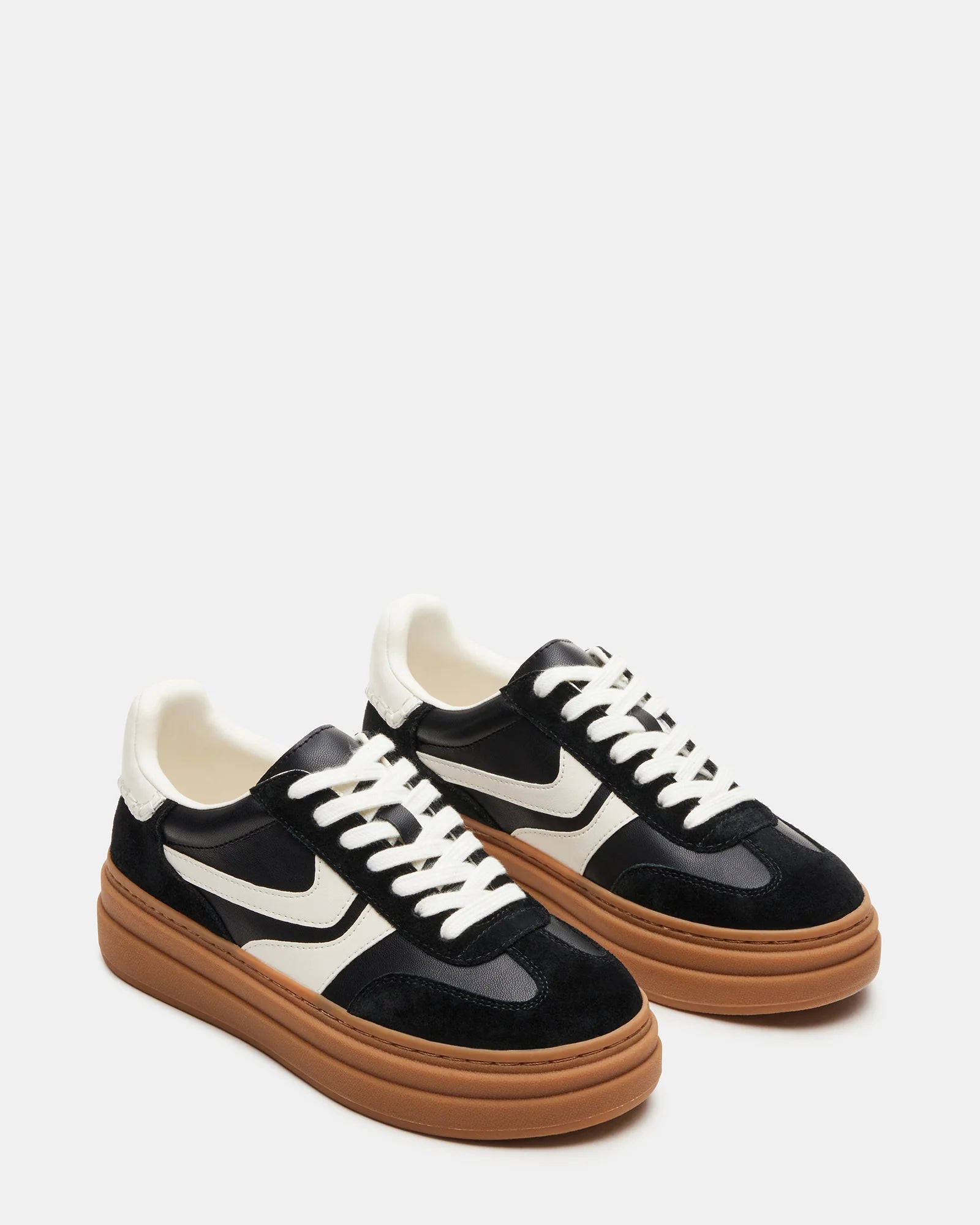 Steve Madden Dodge Sneaker | Black/White