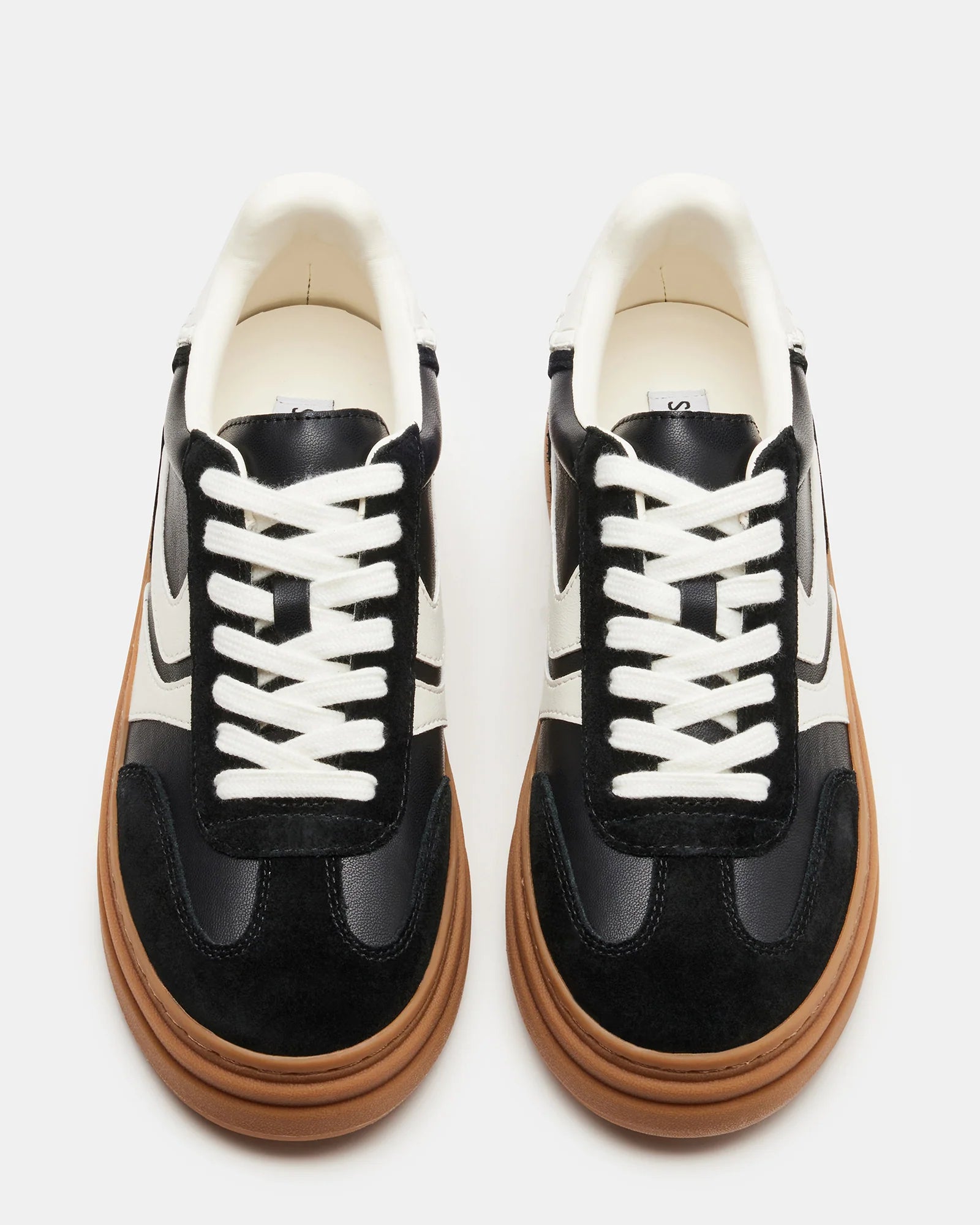 Steve Madden Dodge Sneaker | Black/White