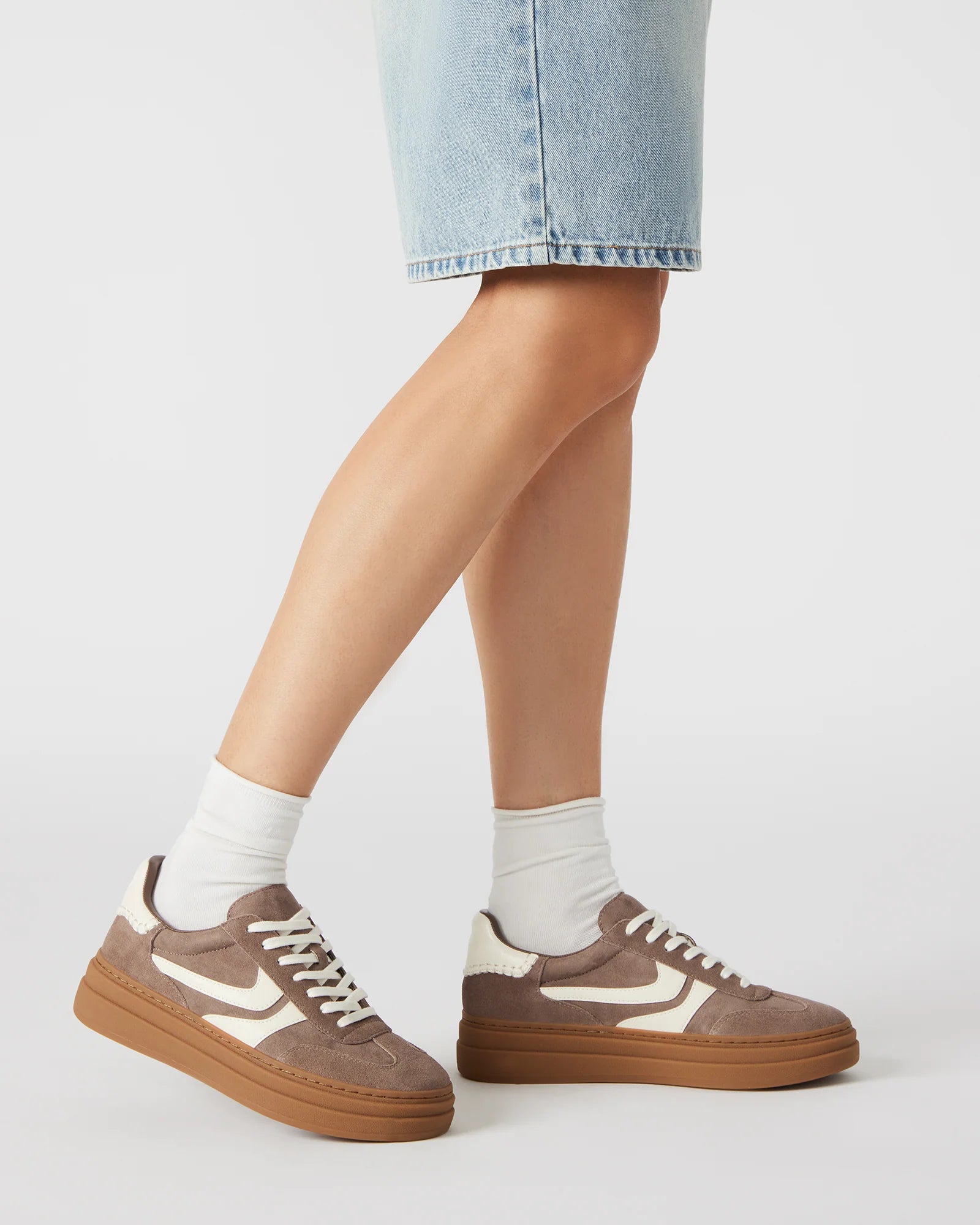 Steve Madden Dodge Sneaker | Taupe