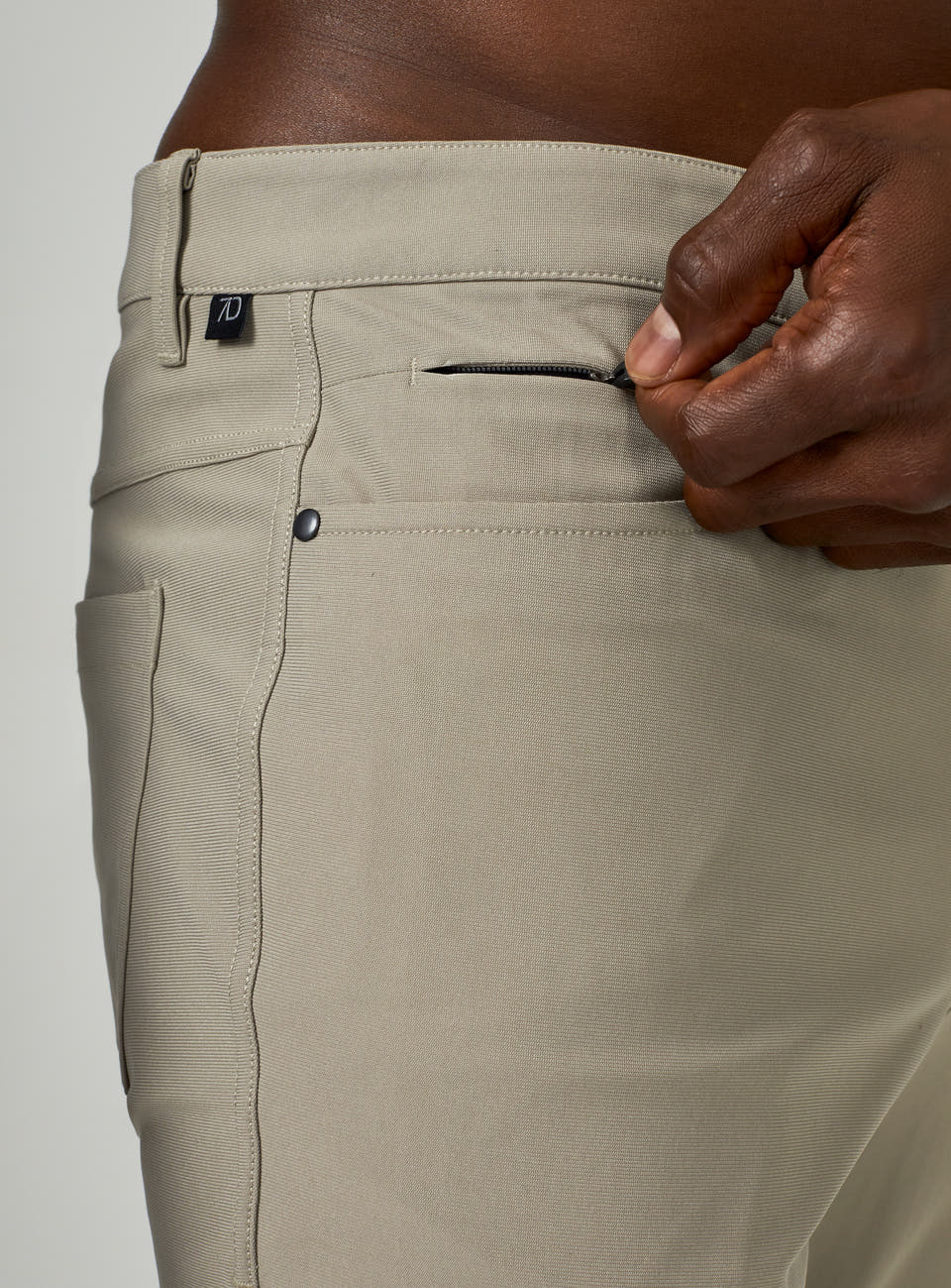 Infinity 7-Pocket Pant | Taupe