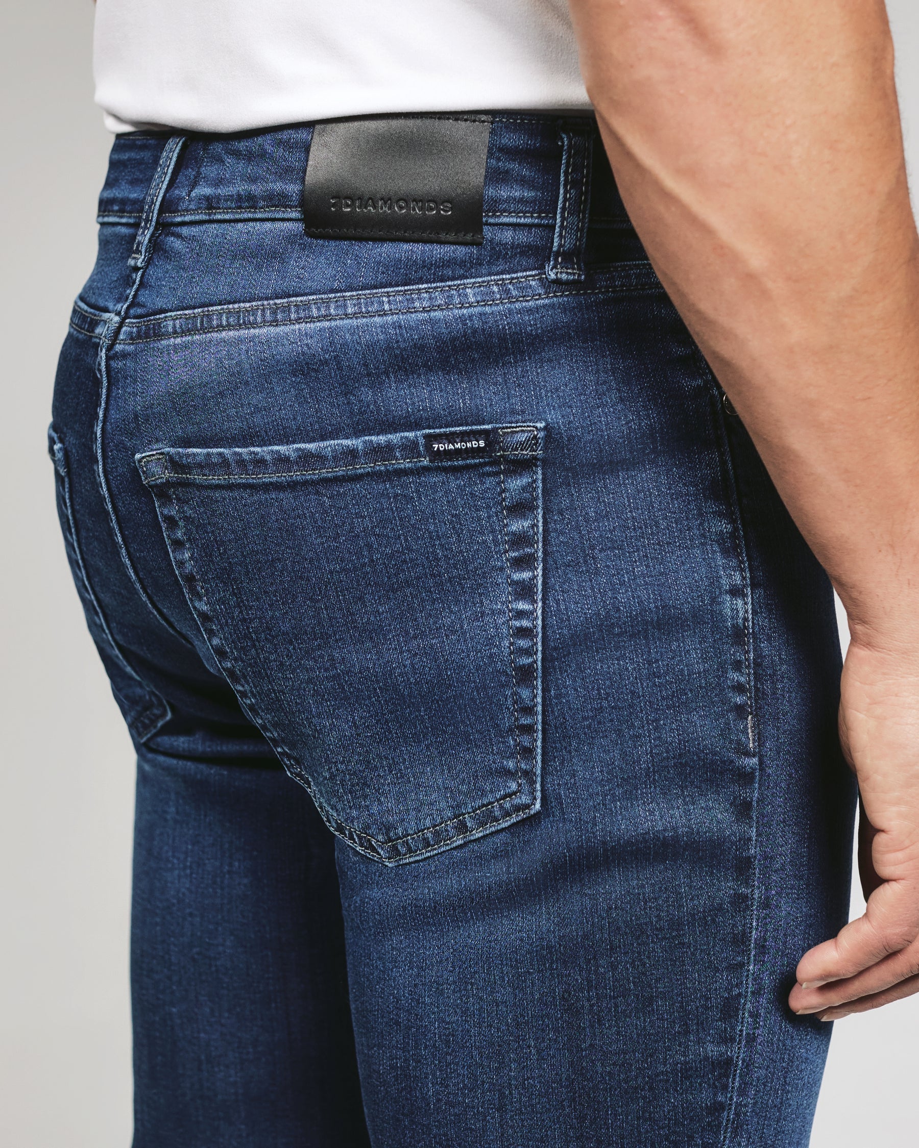 Union Athletic Fit Denim Jean | Pacific Blue