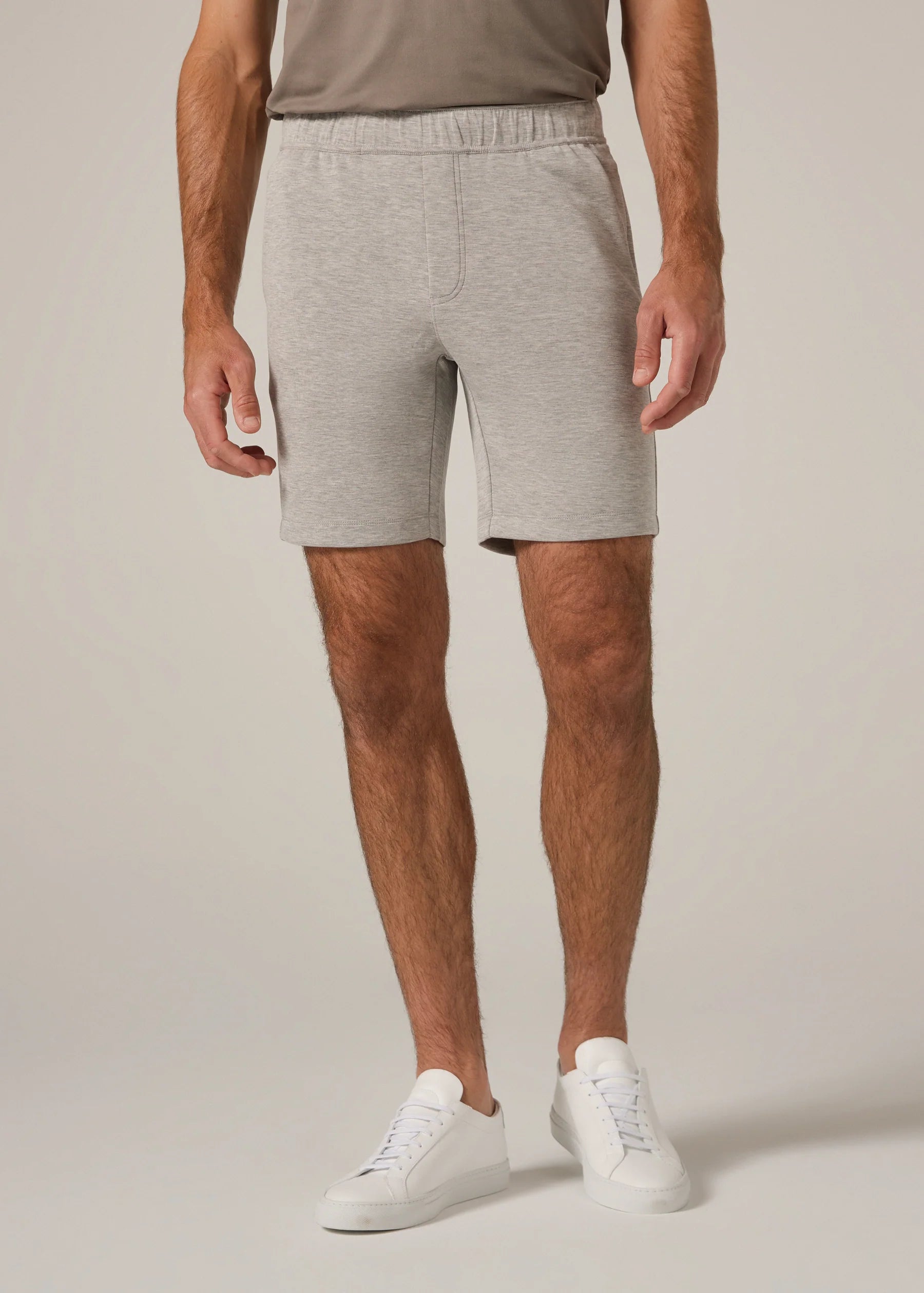 Rev Classic 8" Short | Heather Grey