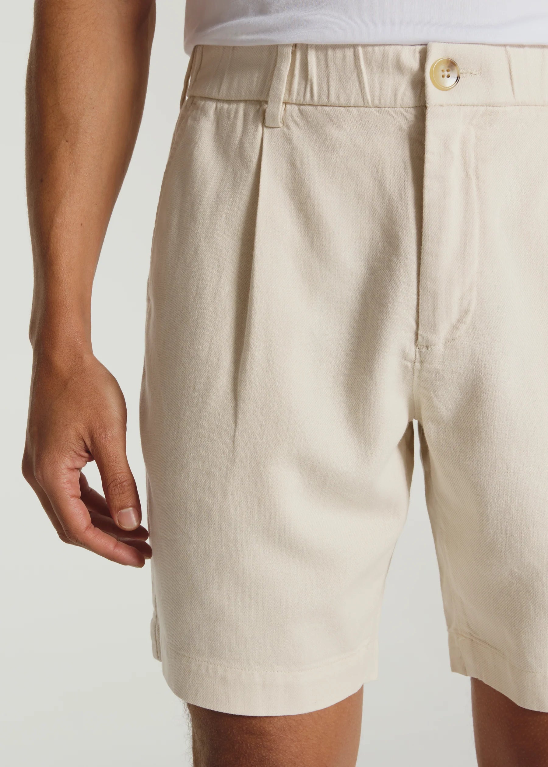Laguna Linen Chino Short | Natural