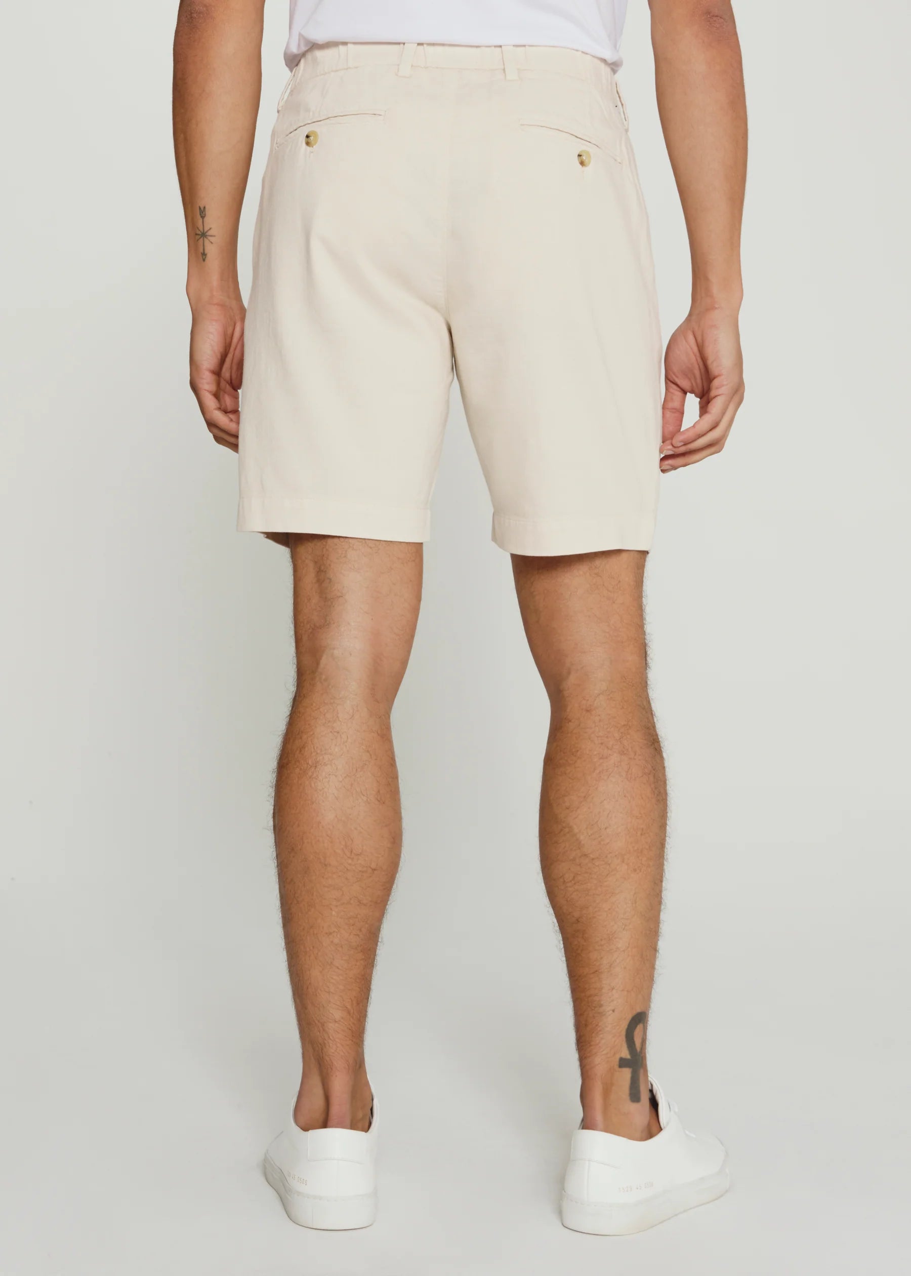 Laguna Linen Chino Short | Natural