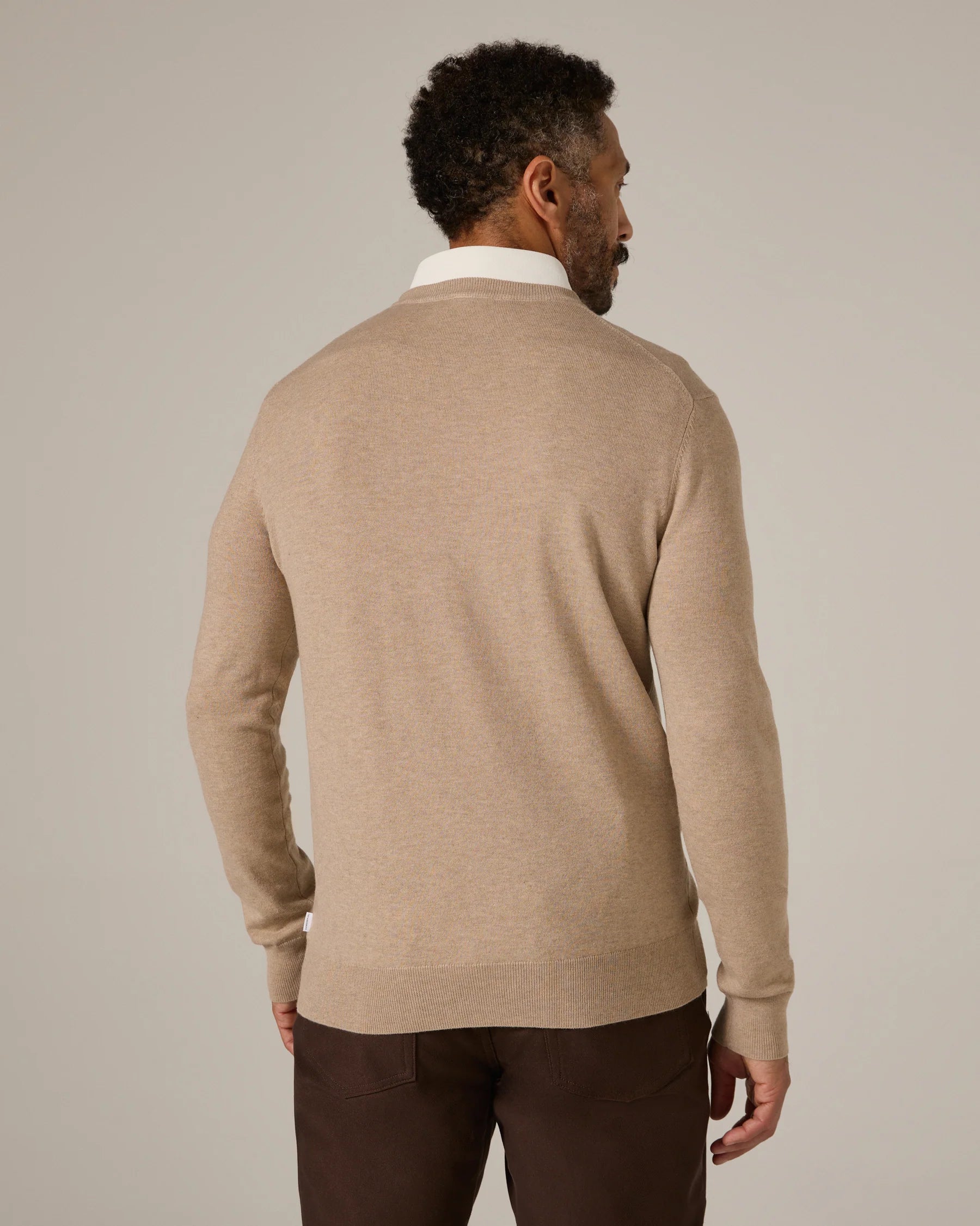 Alcott Crewneck Sweater | Tan