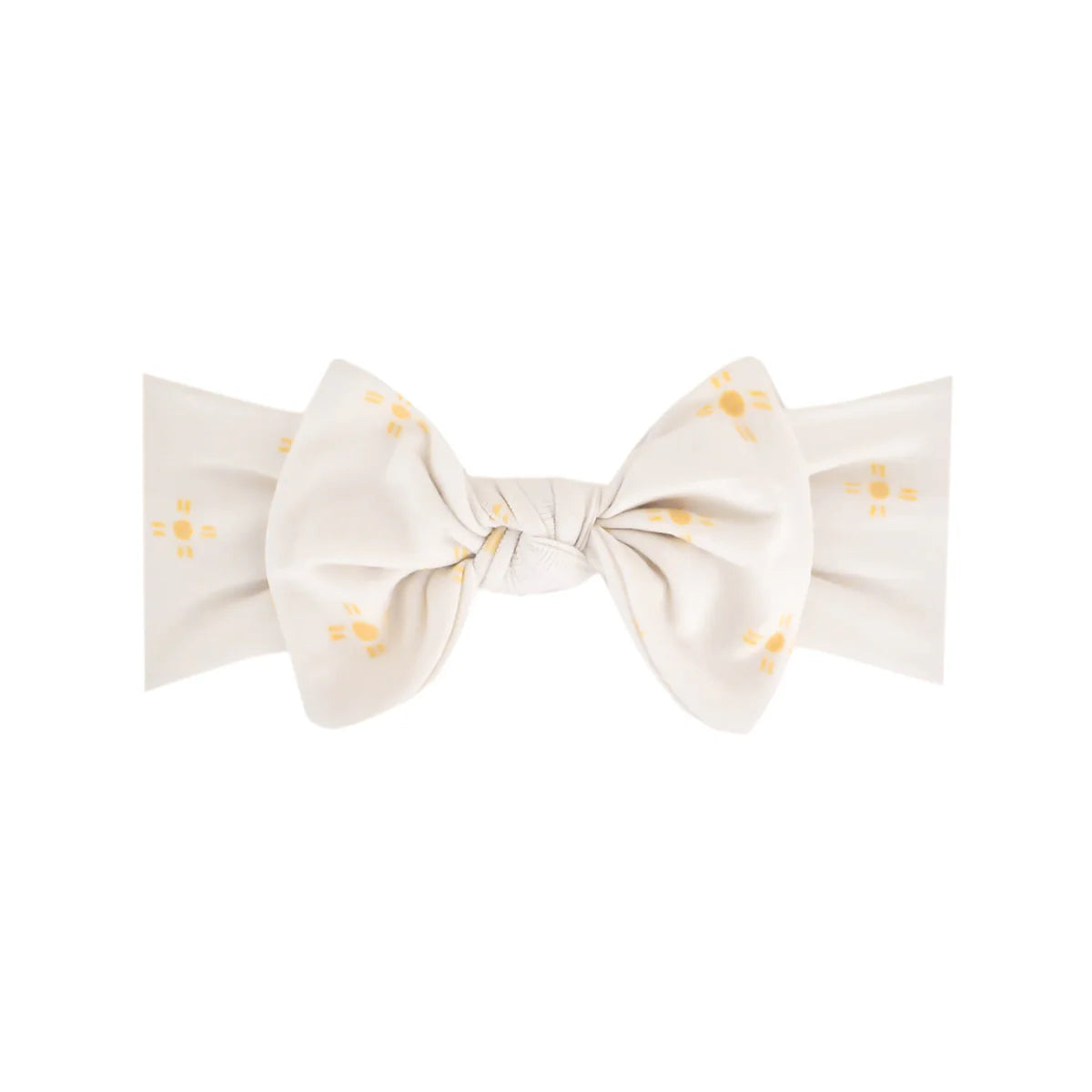 Copper Pearl Knit Headband Bow | Santa Fe
